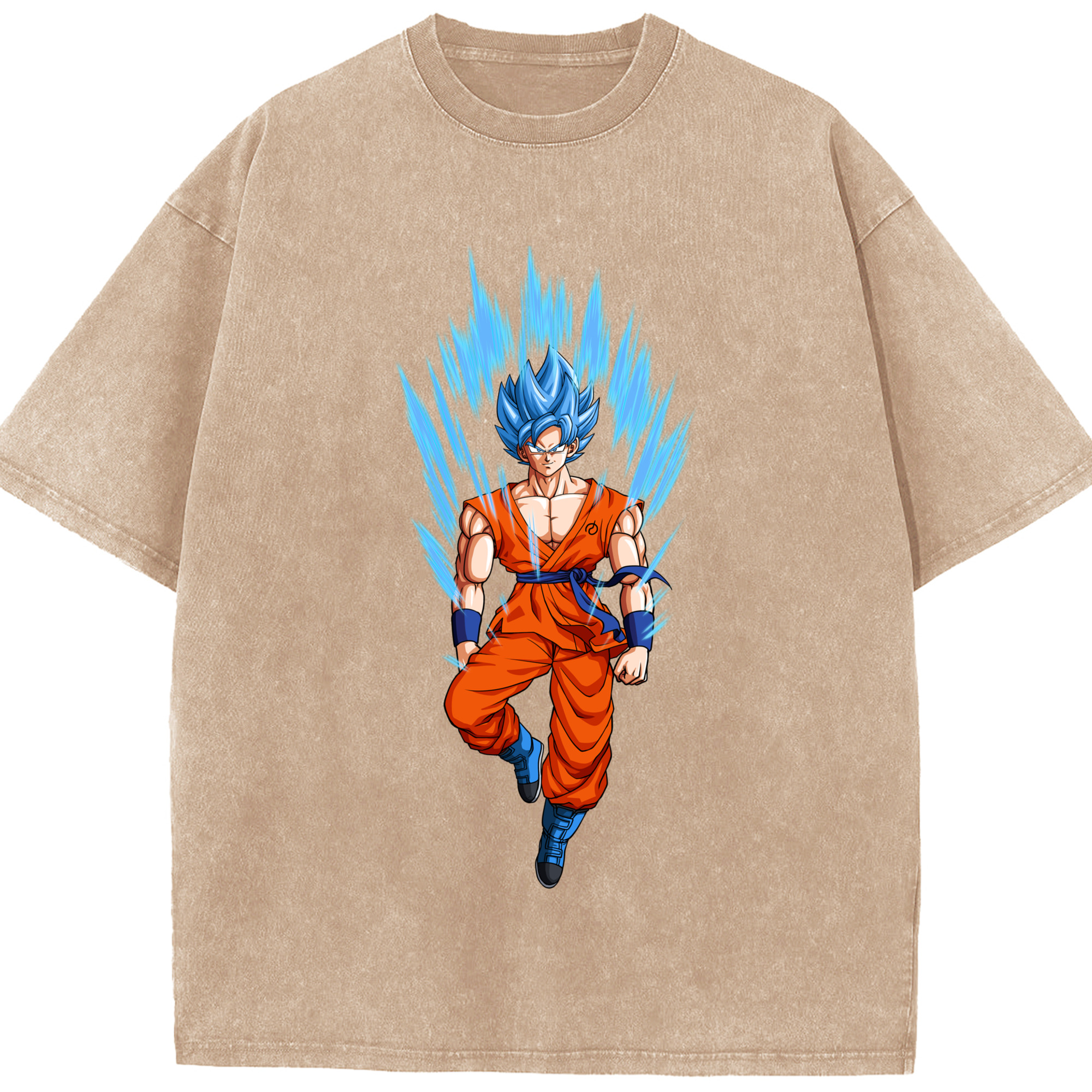 （画像用） ドラゴンボール 孫 悟飯（そんごはん）DRAGON BALL Son Gohan 綿100% ヴィンテージ風 半袖Tシャツ（フロントプリント）