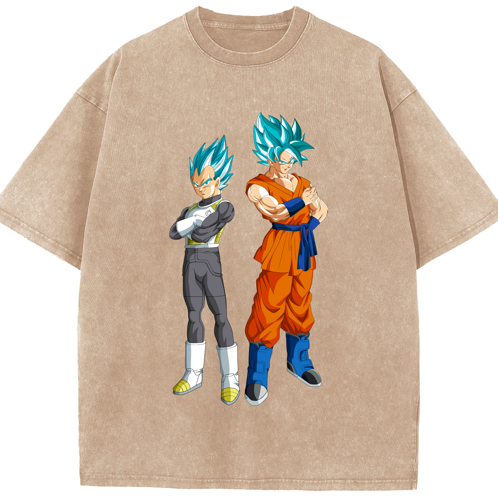 （画像用） ドラゴンボール DRAGON BALL 綿100% ヴィンテージ風 半袖Tシャツ（フロントプリント）