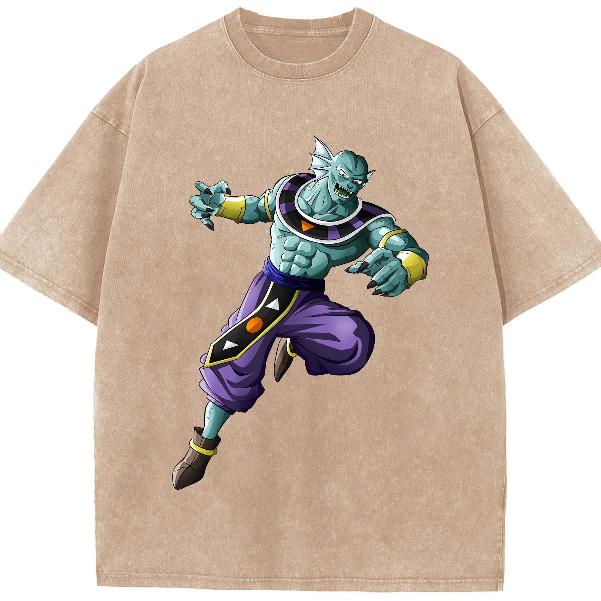 （画像用） ドラゴンボール DRAGON BALL 綿100% ヴィンテージ風 半袖Tシャツ（フロントプリント）