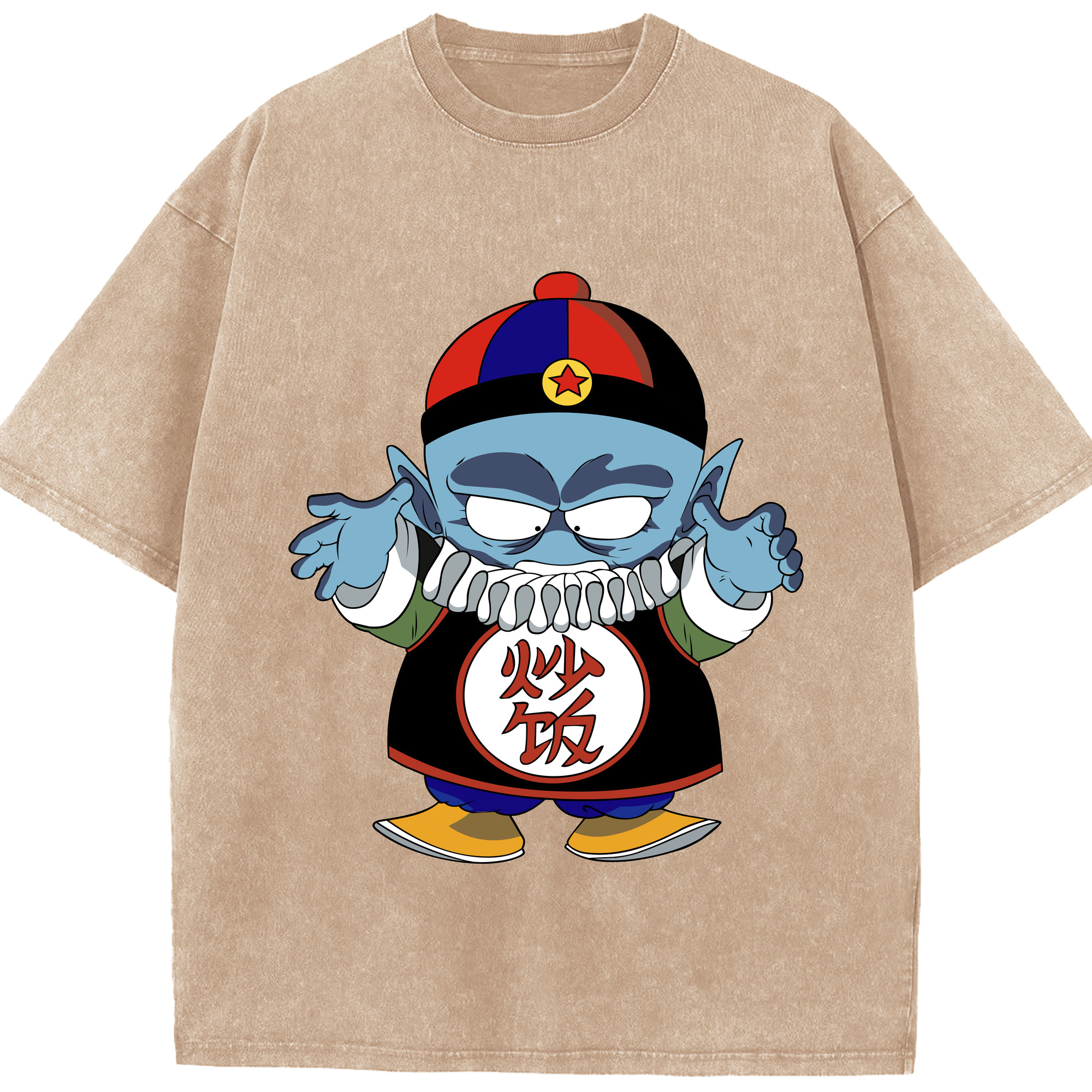 （画像用） ドラゴンボール DRAGON BALL 綿100% ヴィンテージ風 半袖Tシャツ（フロントプリント）