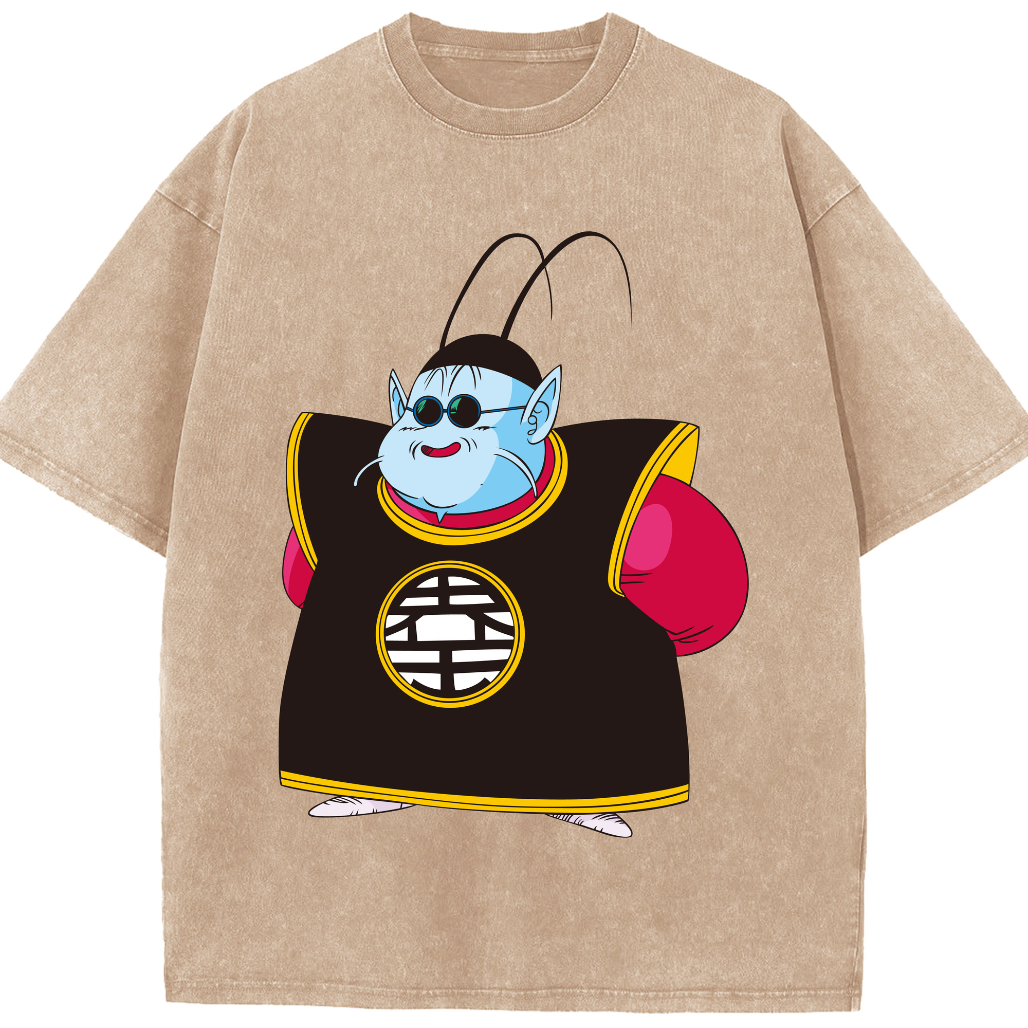 （画像用） ドラゴンボール DRAGON BALL 綿100% ヴィンテージ風 半袖Tシャツ（フロントプリント）