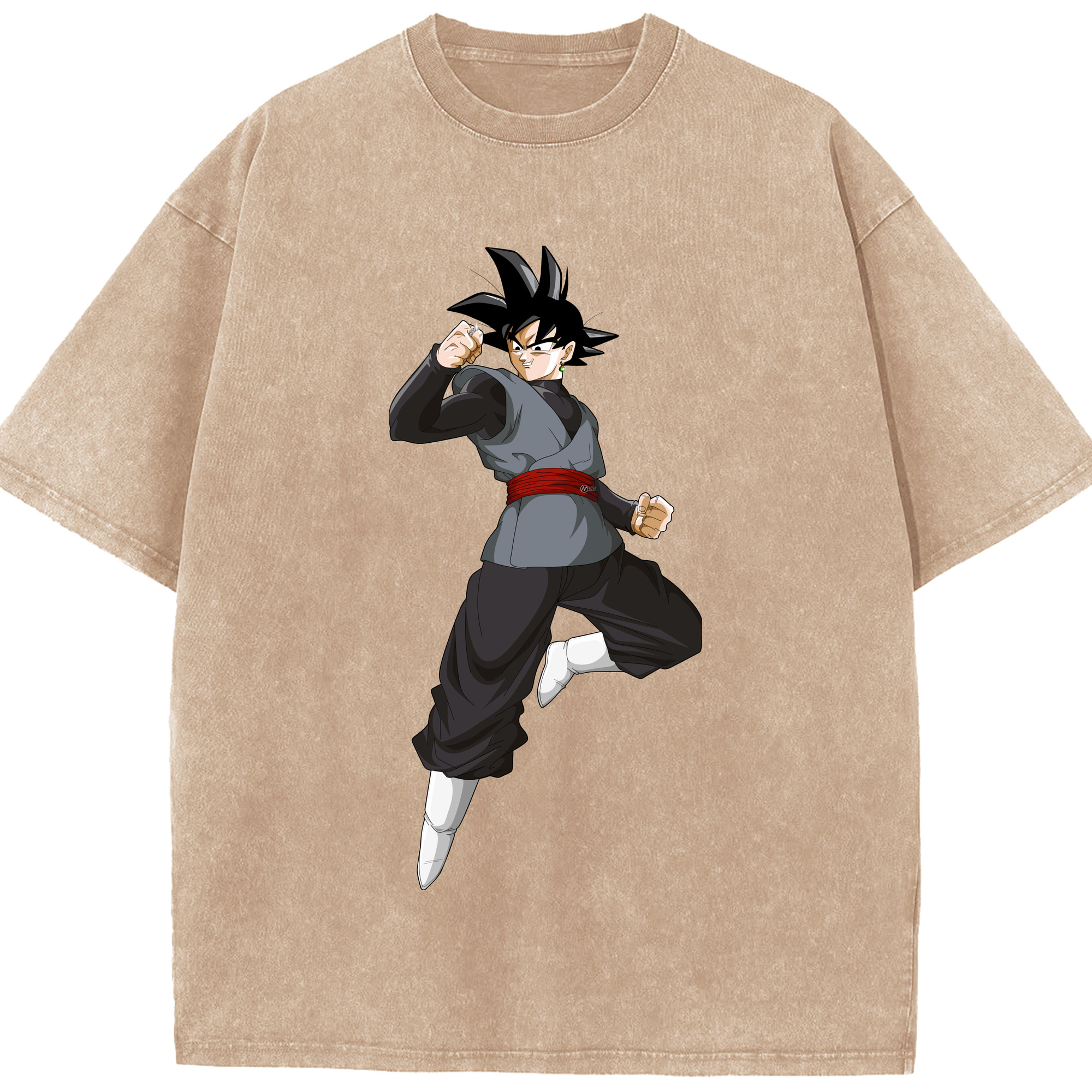 （画像用） ドラゴンボール ベジータ四世（Bejīta Yonsei）DRAGON BALL Vegeta IV 綿100% ヴィンテージ風 半袖Tシャツ（フロントプリント）