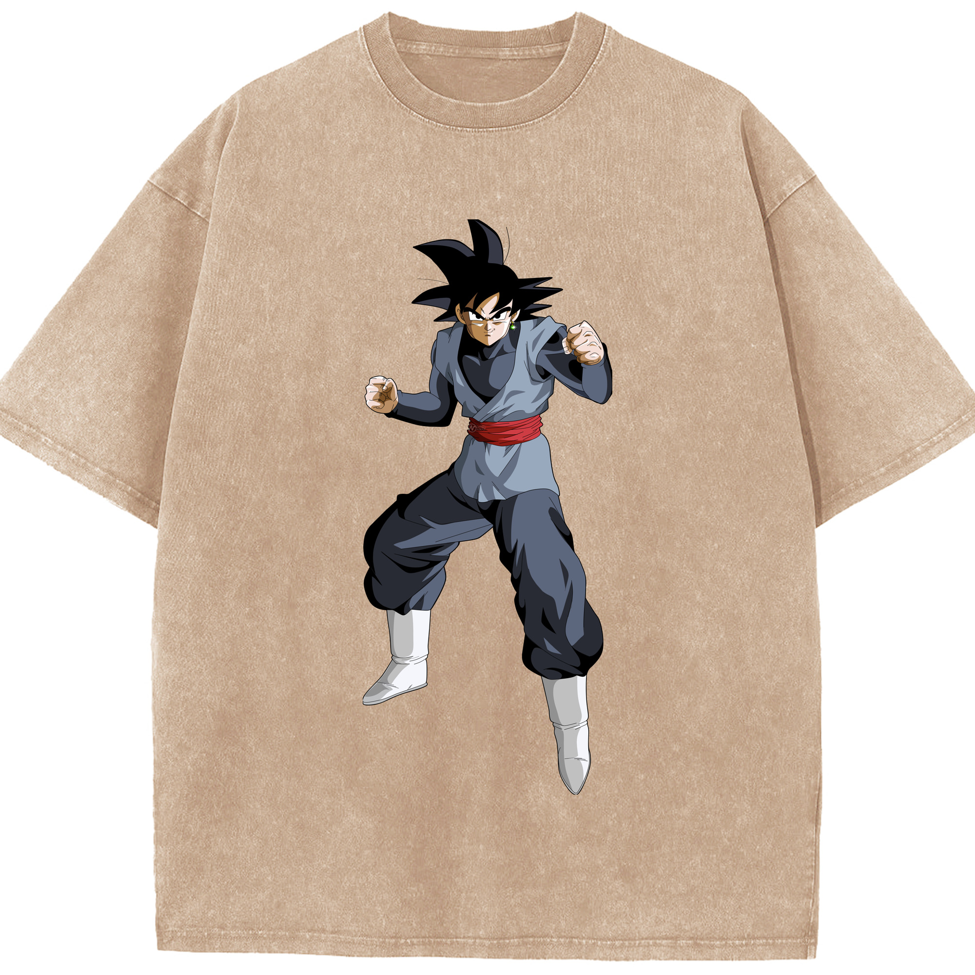 （画像用） ドラゴンボール ベジータ四世（Bejīta Yonsei）DRAGON BALL Vegeta IV 綿100% ヴィンテージ風 半袖Tシャツ（フロントプリント）