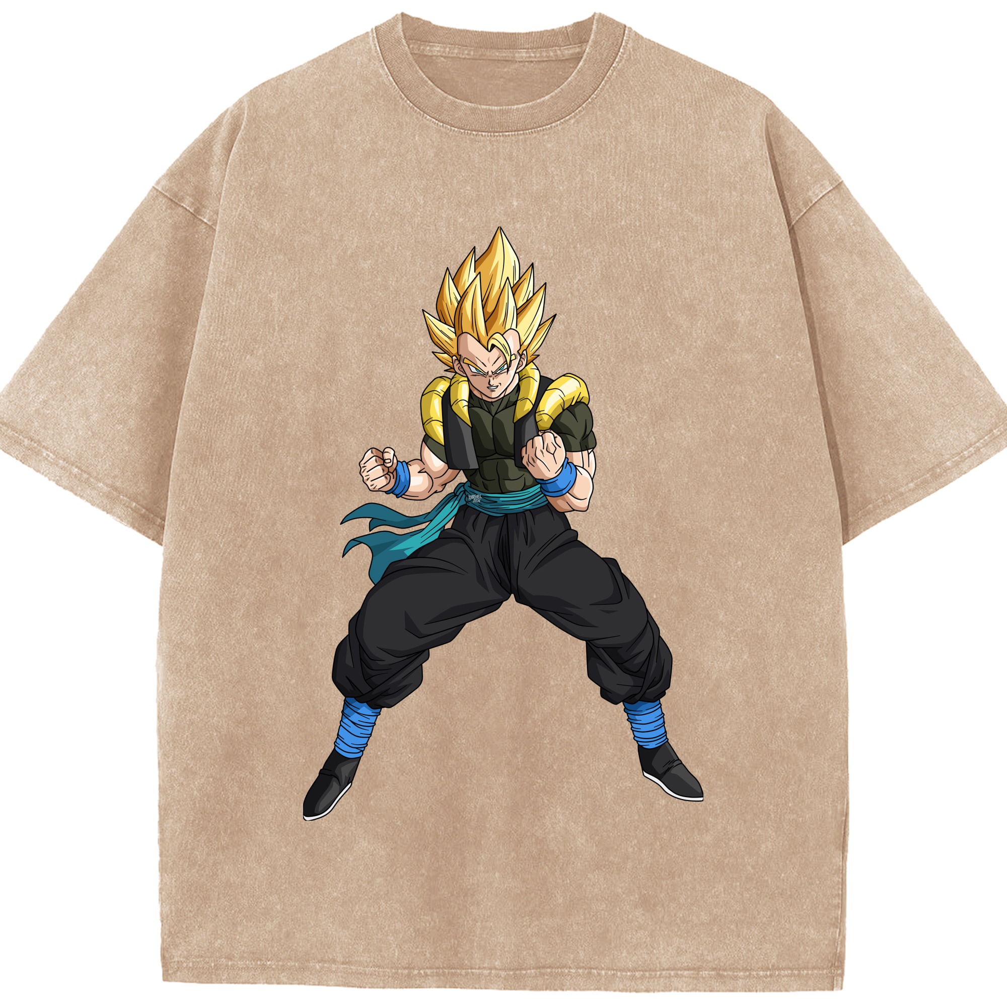 （画像用） ドラゴンボール ベジータ四世（Bejīta Yonsei）DRAGON BALL Vegeta IV 綿100% ヴィンテージ風 半袖Tシャツ（フロントプリント）