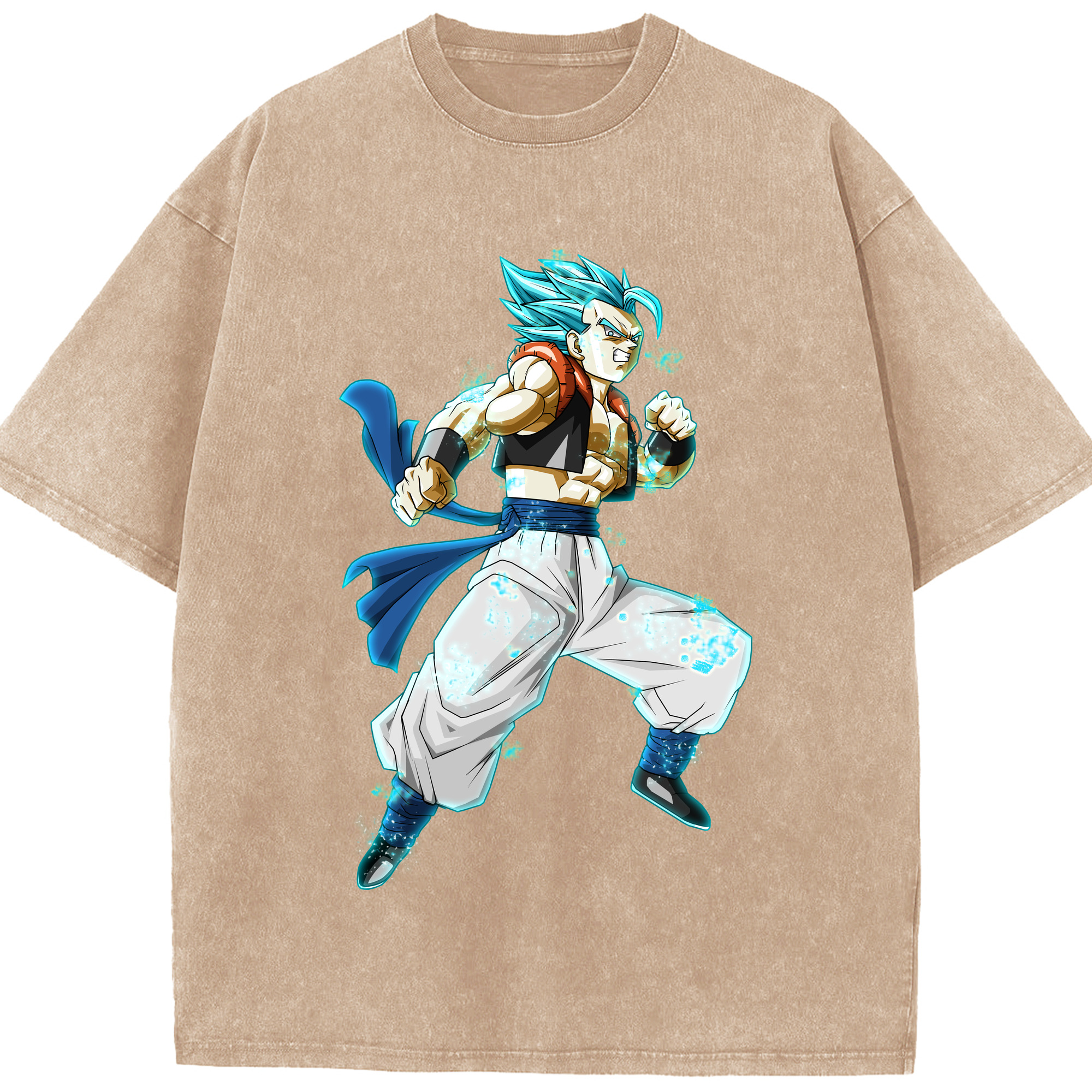 （画像用） ドラゴンボール ベジータ四世（Bejīta Yonsei）DRAGON BALL Vegeta IV 綿100% ヴィンテージ風 半袖Tシャツ（フロントプリント）
