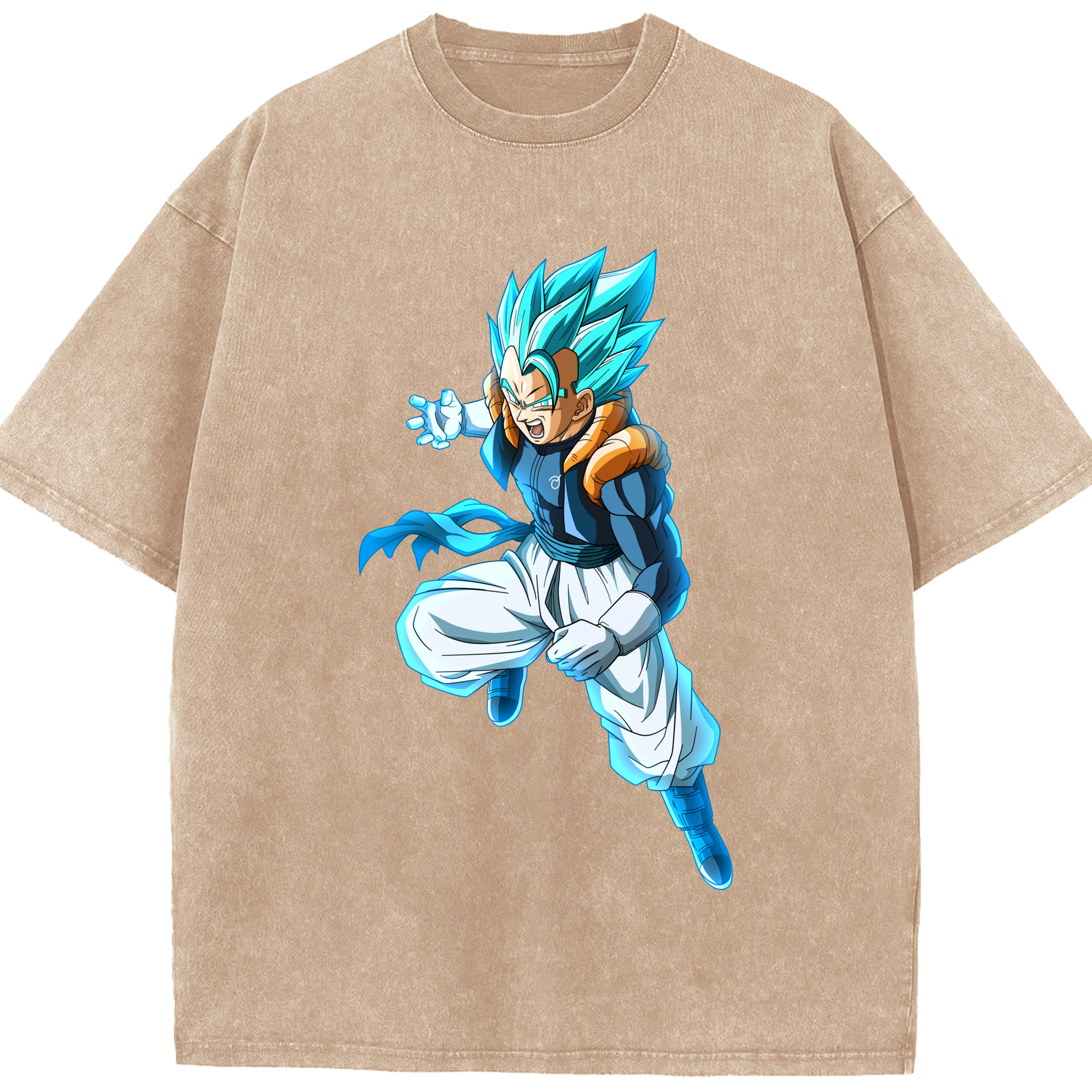 （画像用） ドラゴンボール ベジータ四世（Bejīta Yonsei）DRAGON BALL Vegeta IV 綿100% ヴィンテージ風 半袖Tシャツ（フロントプリント）