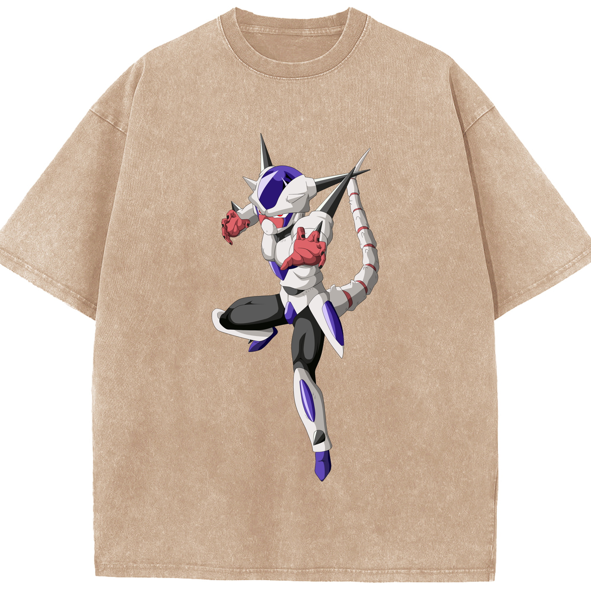 （画像用） ドラゴンボール クリーサ DRAGON BALL Kulisa 綿100% ヴィンテージ風 半袖Tシャツ（フロントプリント）