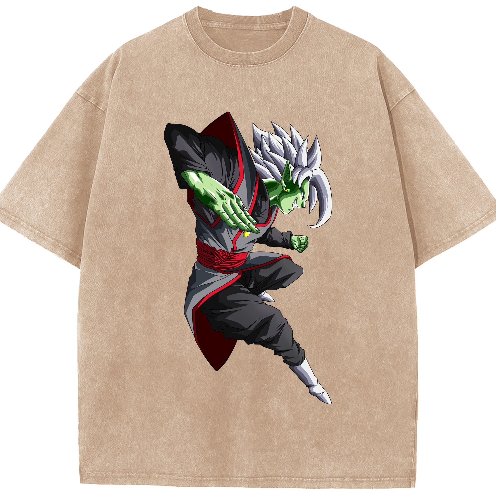 （画像用） ドラゴンボール ベジット DRAGON BALL Vegetto 綿100% ヴィンテージ風 半袖Tシャツ（フロントプリント）