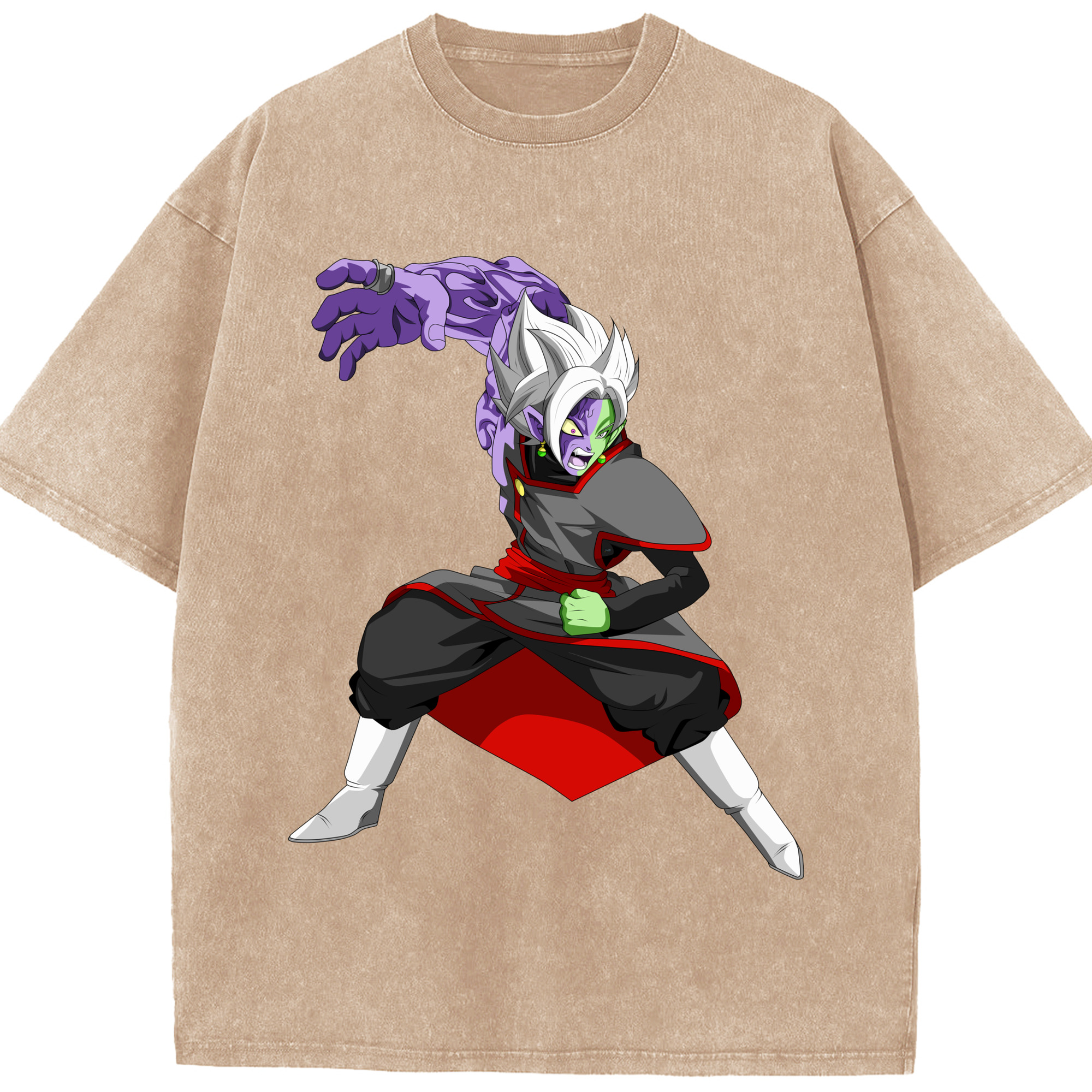 （画像用） ドラゴンボール ベジット DRAGON BALL Vegetto 綿100% ヴィンテージ風 半袖Tシャツ（フロントプリント）