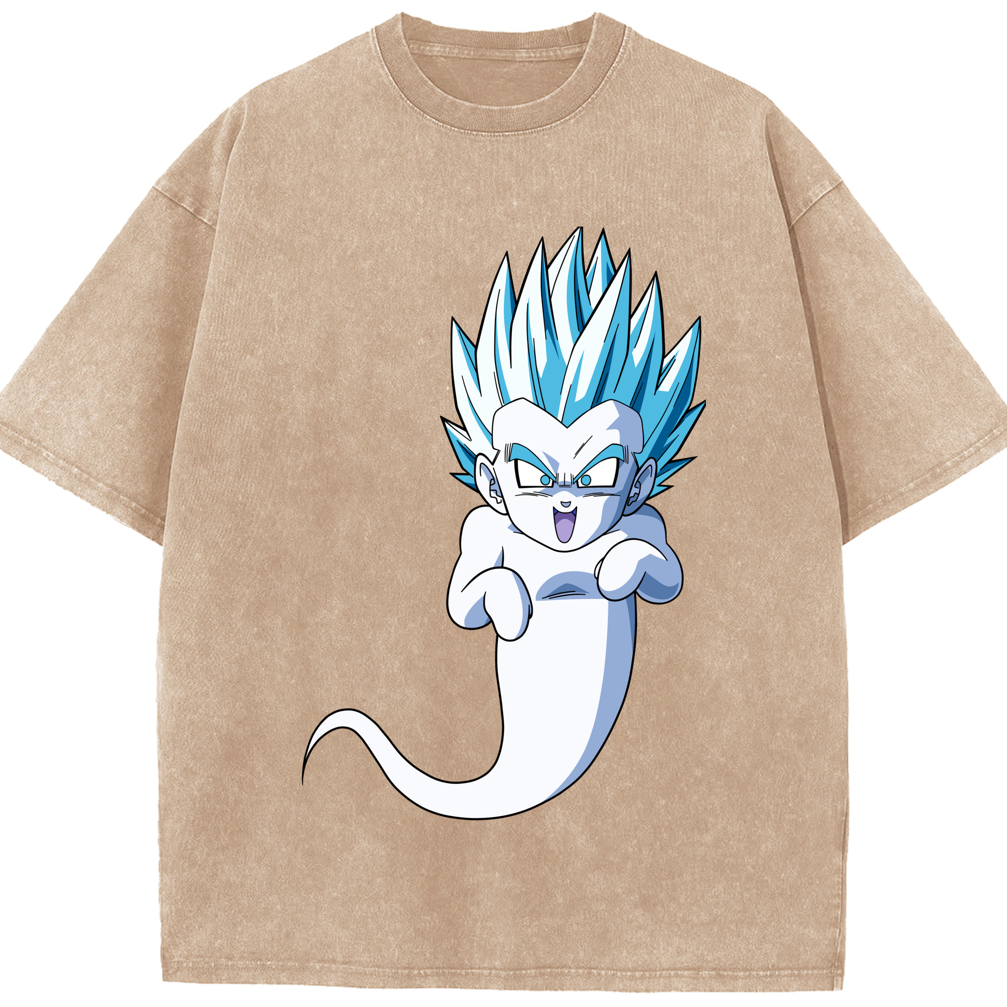 （画像用） ドラゴンボール ベジット DRAGON BALL Vegetto 綿100% ヴィンテージ風 半袖Tシャツ（フロントプリント）