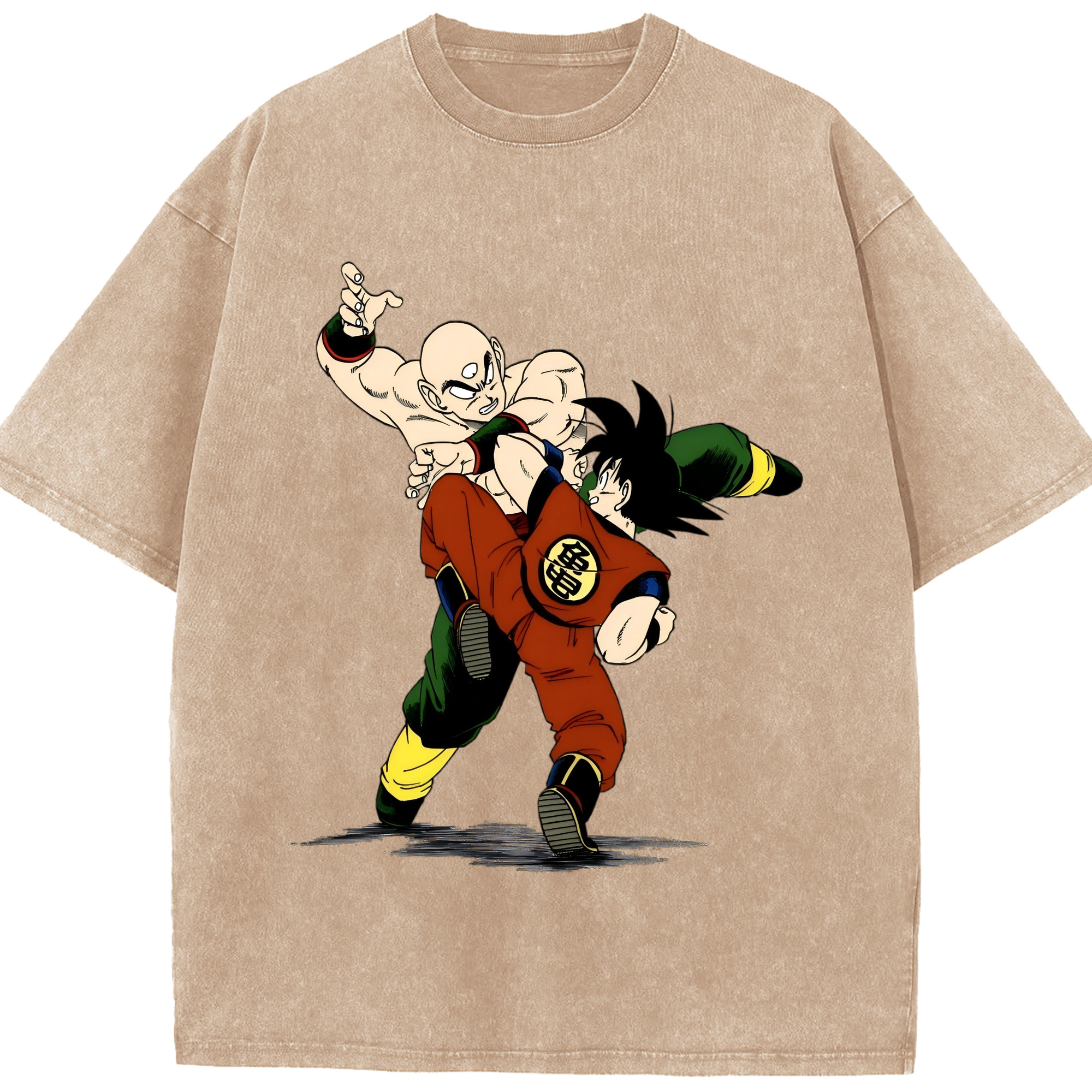 （画像用） ドラゴンボール DRAGON BALL 綿100% ヴィンテージ風 半袖Tシャツ（フロントプリント）
