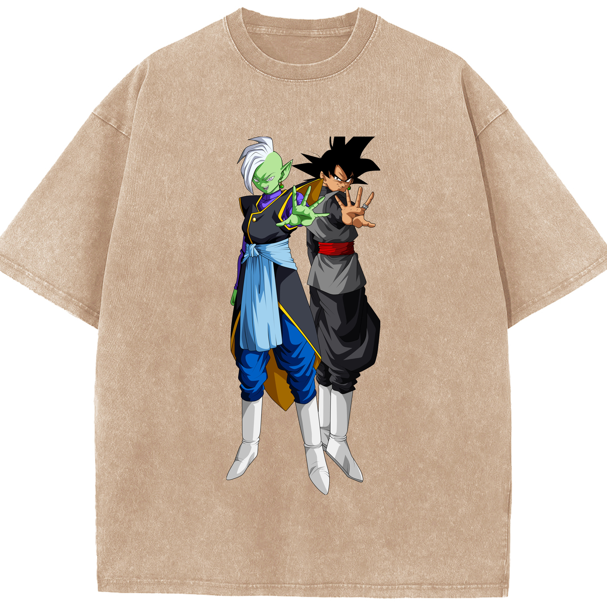 （画像用） ドラゴンボール DRAGON BALL 綿100% ヴィンテージ風 半袖Tシャツ（フロントプリント）