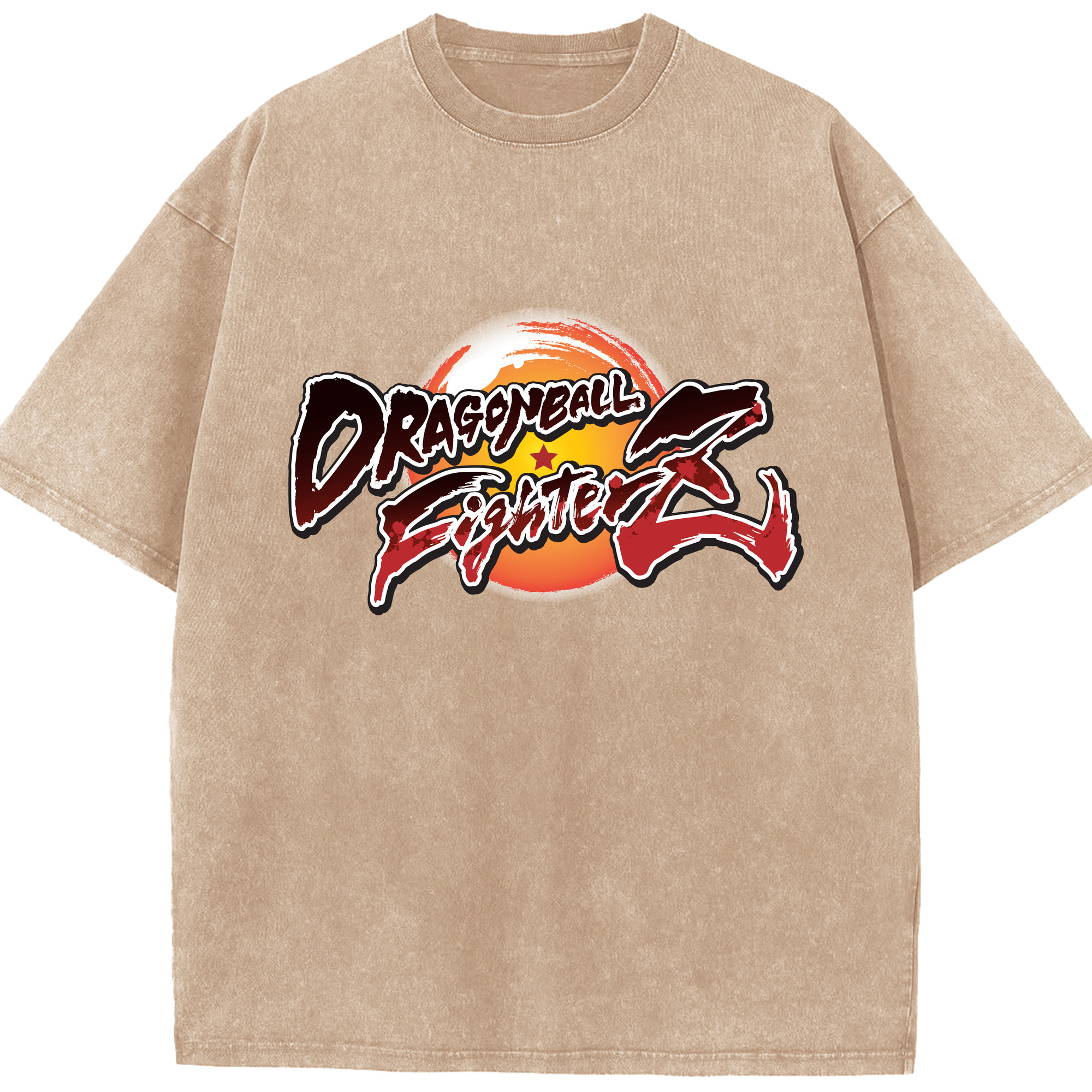 （画像用） ドラゴンボール DRAGON BALL 綿100% ヴィンテージ風 半袖Tシャツ（フロントプリント）