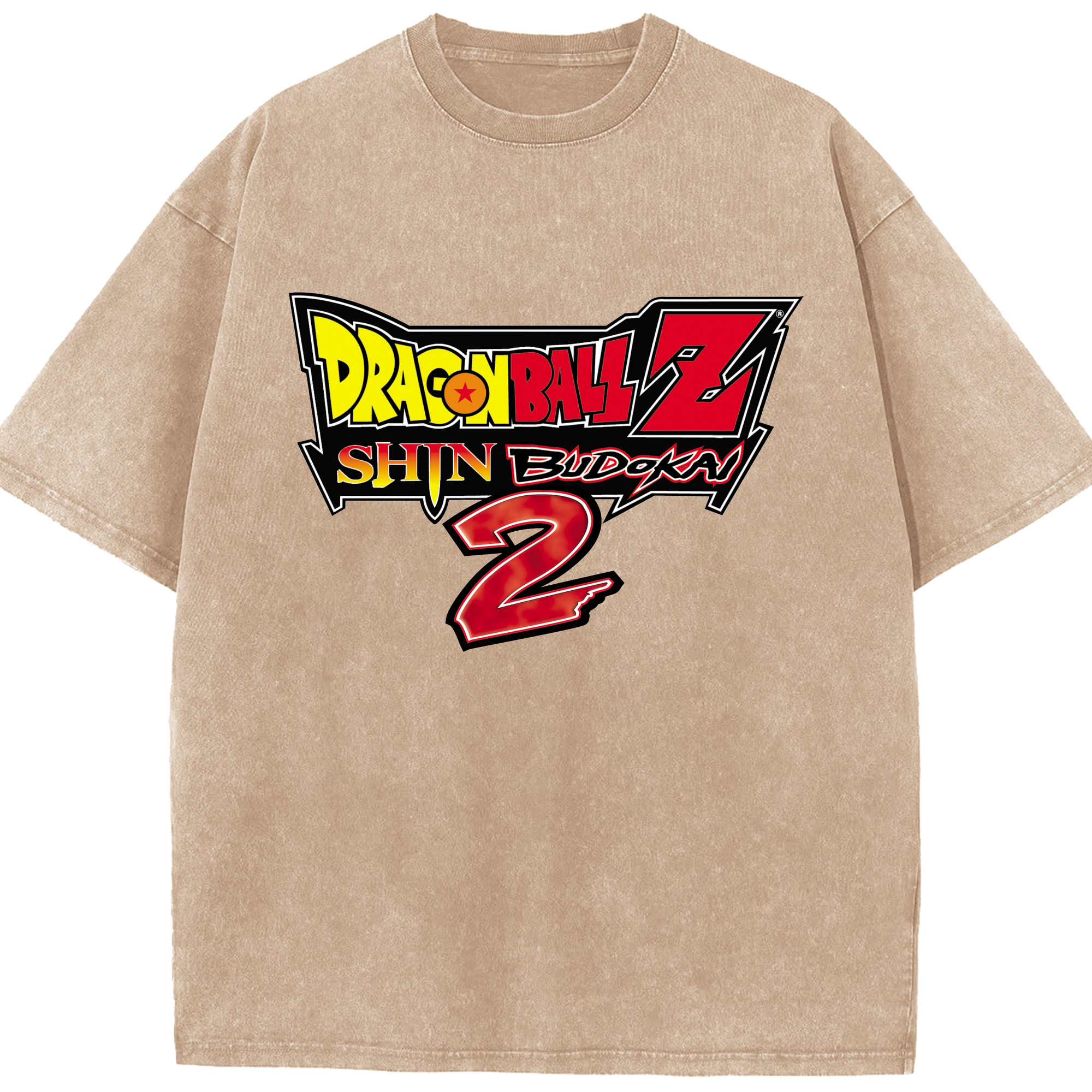 （画像用） ドラゴンボール DRAGON BALL 綿100% ヴィンテージ風 半袖Tシャツ（フロントプリント）