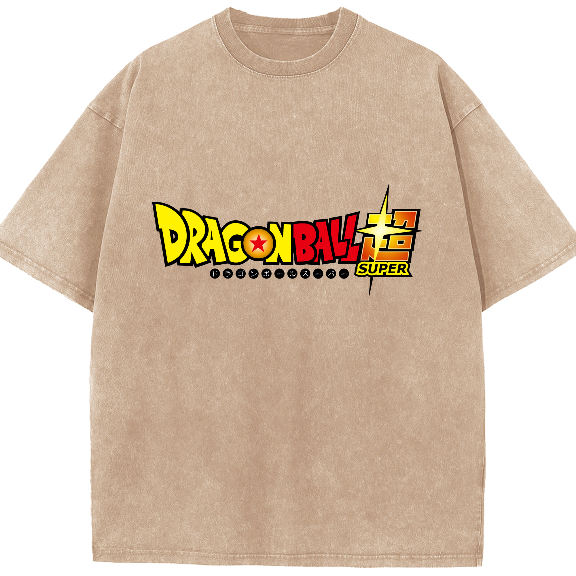 （画像用） ドラゴンボール DRAGON BALL 綿100% ヴィンテージ風 半袖Tシャツ（フロントプリント）
