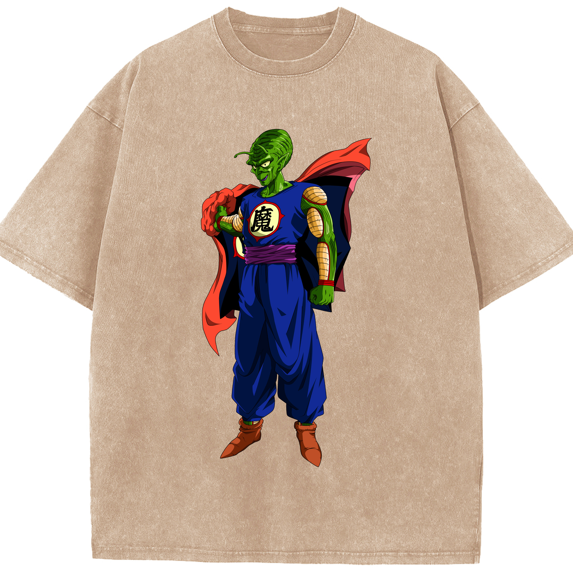 （画像用） ドラゴンボール DRAGON BALL 綿100% ヴィンテージ風 半袖Tシャツ（フロントプリント）