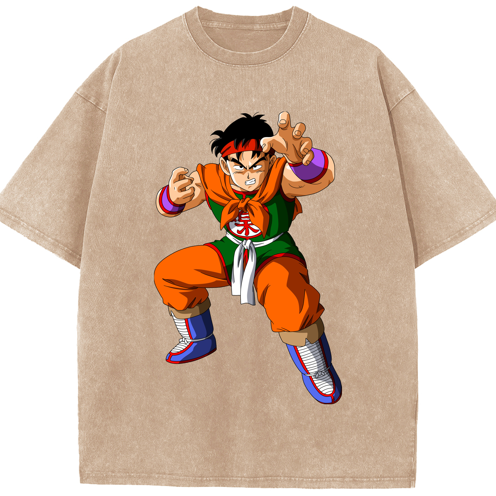 （画像用） ドラゴンボール DRAGON BALL 綿100% ヴィンテージ風 半袖Tシャツ（フロントプリント）