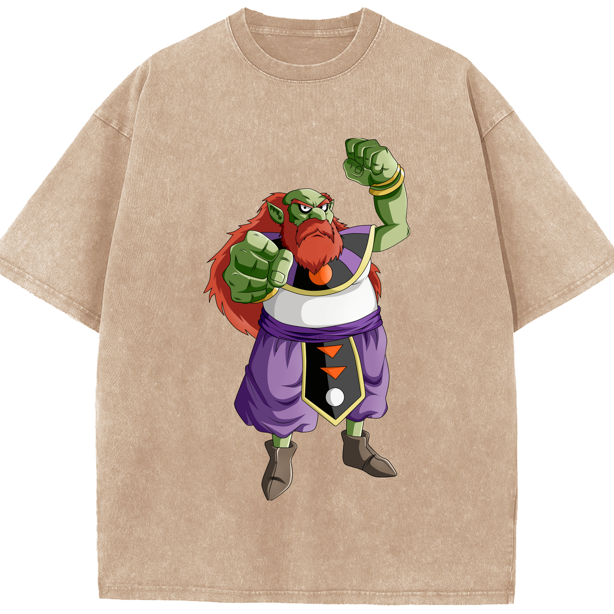（画像用） ドラゴンボール DRAGON BALL 綿100% ヴィンテージ風 半袖Tシャツ（フロントプリント）