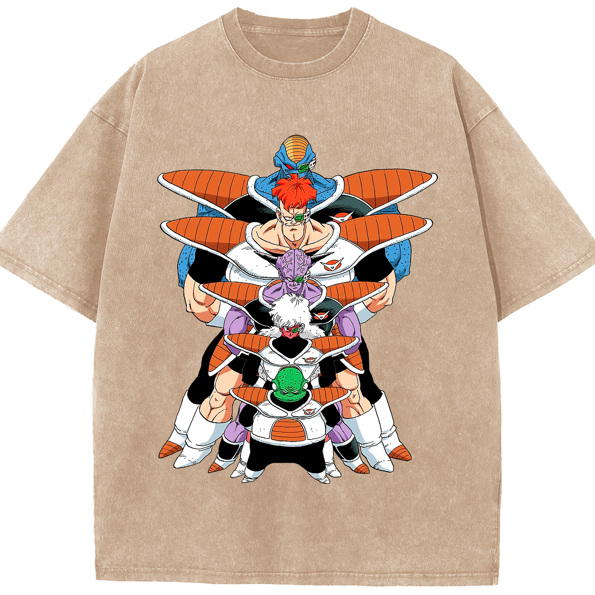 （画像用） ドラゴンボール DRAGON BALL 綿100% ヴィンテージ風 半袖Tシャツ（フロントプリント）