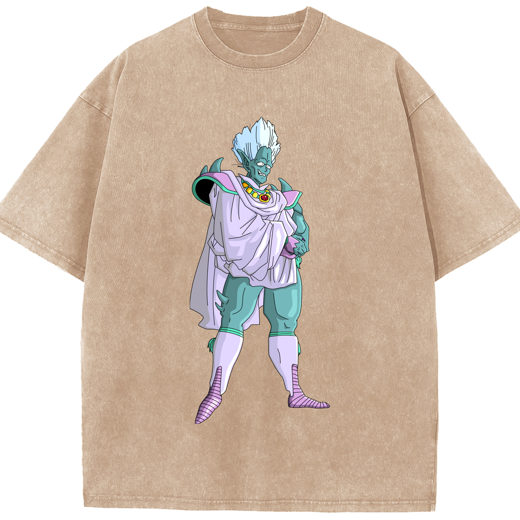 （画像用） ドラゴンボール DRAGON BALL 綿100% ヴィンテージ風 半袖Tシャツ（フロントプリント）