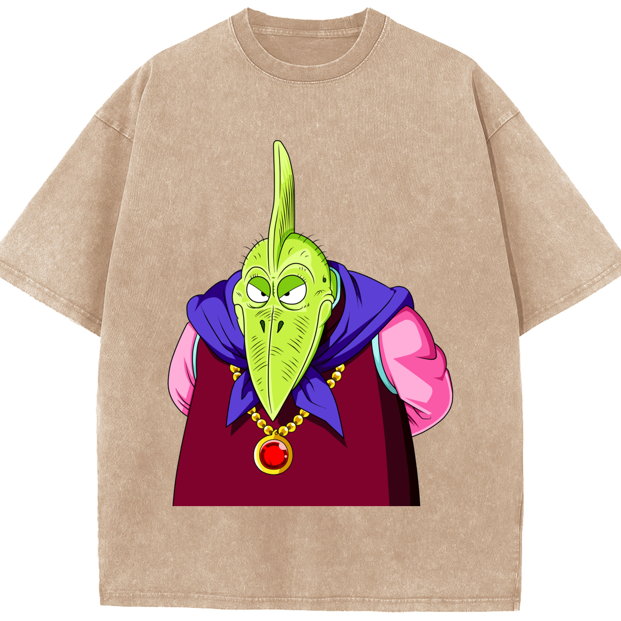 （画像用） ドラゴンボール DRAGON BALL 綿100% ヴィンテージ風 半袖Tシャツ（フロントプリント）