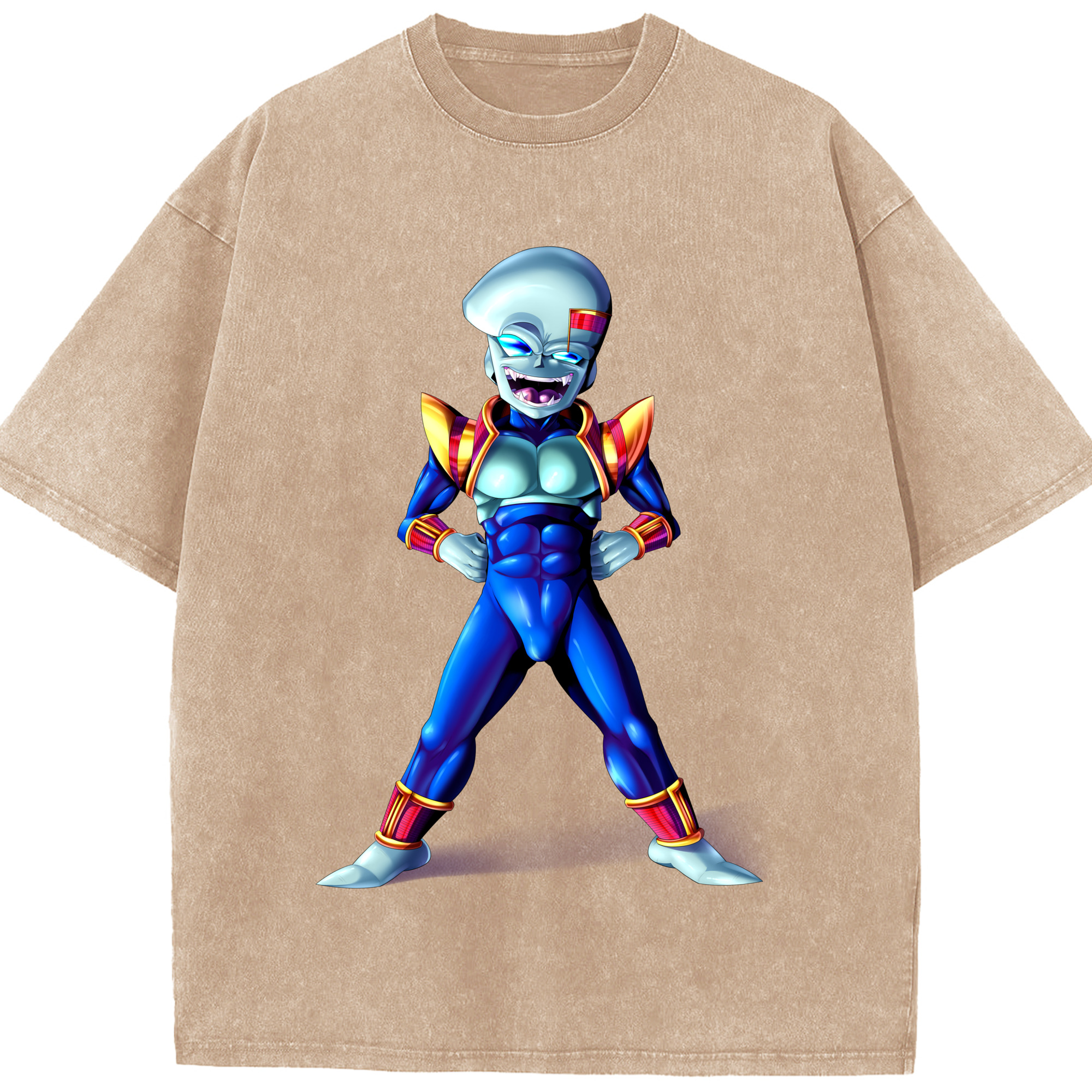 （画像用） ドラゴンボール DRAGON BALL 綿100% ヴィンテージ風 半袖Tシャツ（フロントプリント）