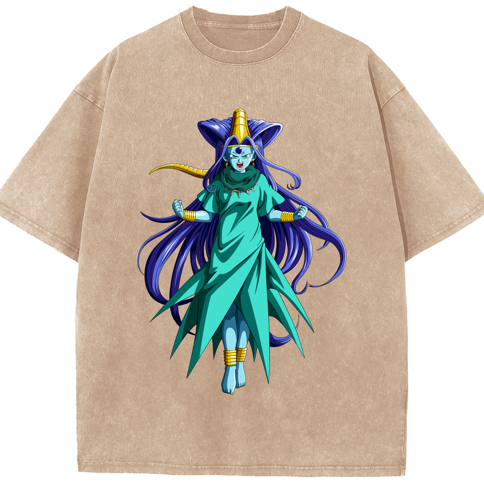 （画像用） ドラゴンボール DRAGON BALL 綿100% ヴィンテージ風 半袖Tシャツ（フロントプリント）