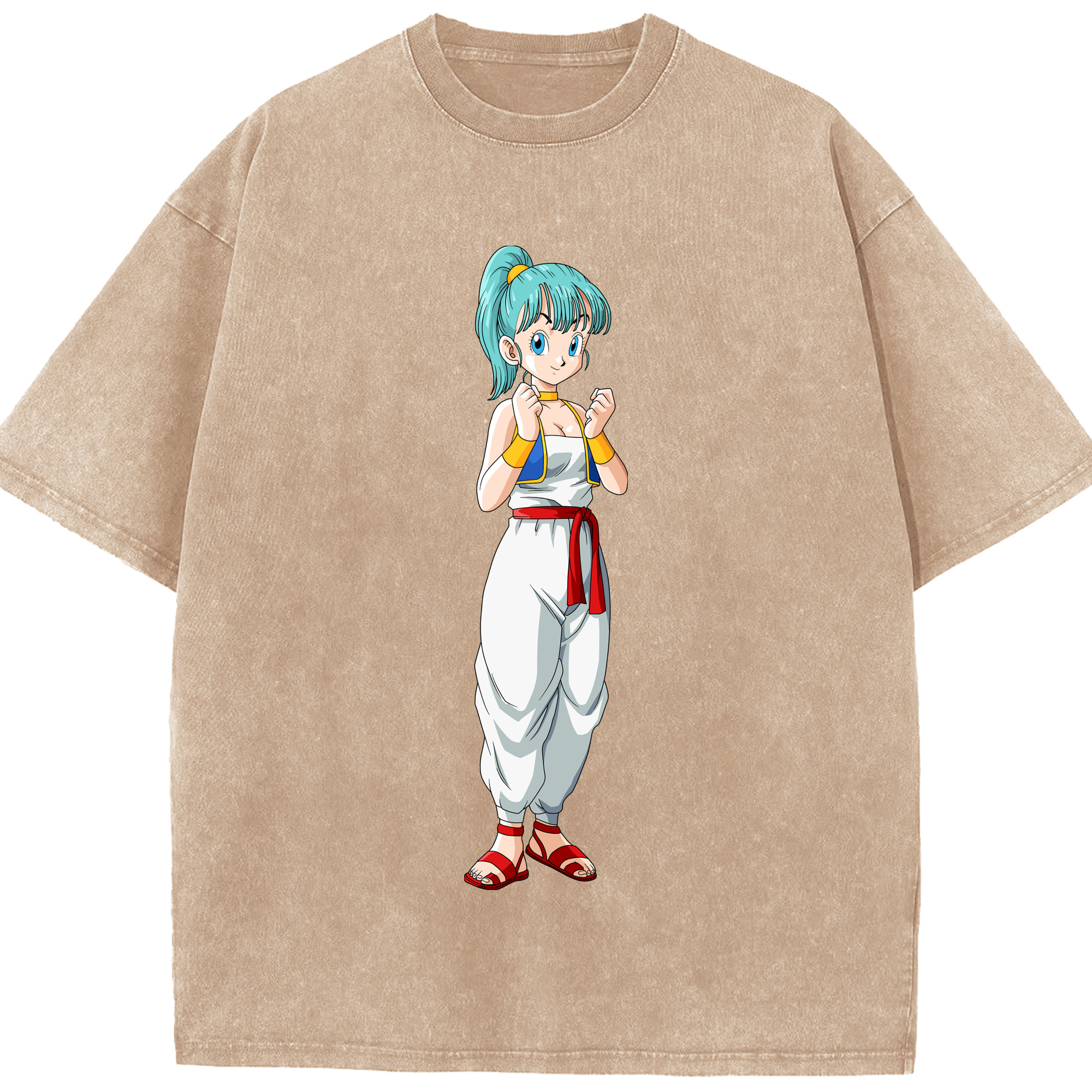 （画像用） ドラゴンボール DRAGON BALL 綿100% ヴィンテージ風 半袖Tシャツ（フロントプリント）