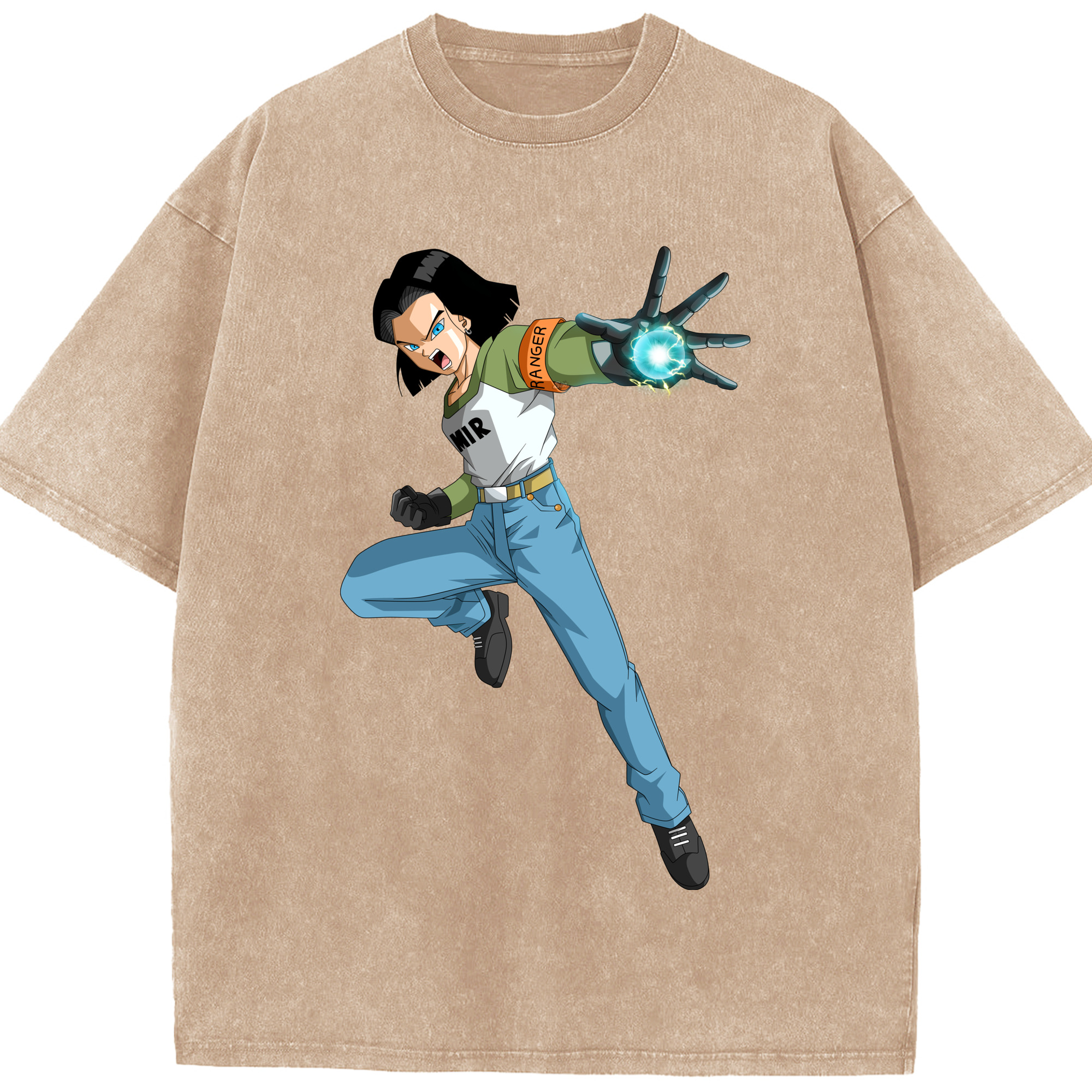 （画像用） ドラゴンボール DRAGON BALL 綿100% ヴィンテージ風 半袖Tシャツ（フロントプリント）
