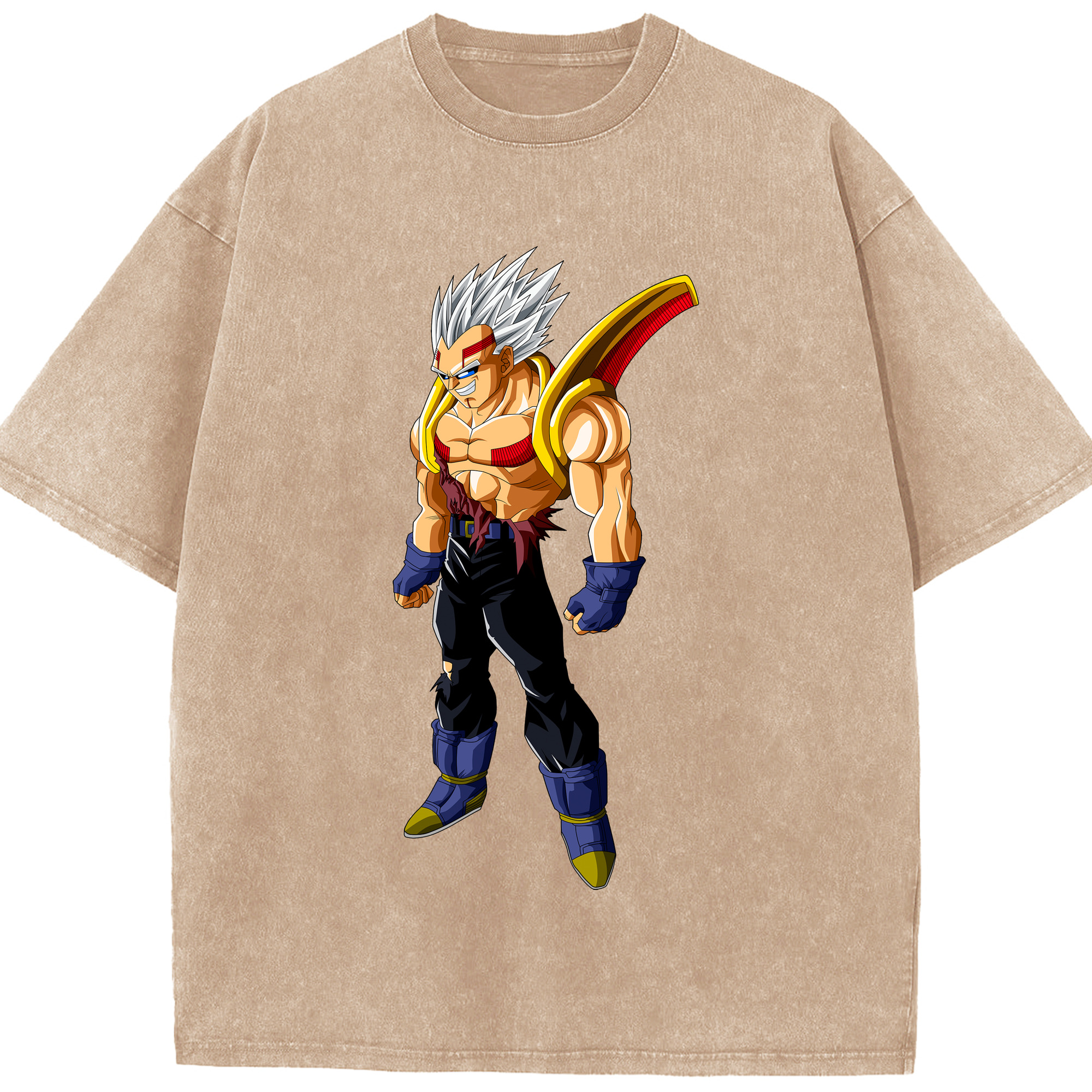 （画像用） ドラゴンボール DRAGON BALL 綿100% ヴィンテージ風 半袖Tシャツ（フロントプリント）