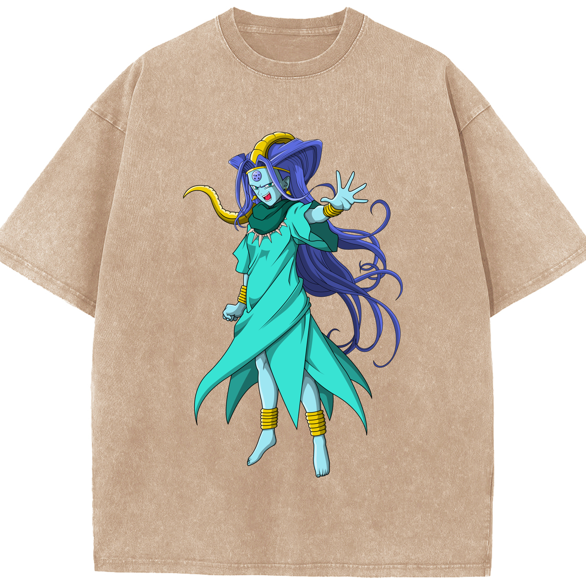（画像用） ドラゴンボール DRAGON BALL 綿100% ヴィンテージ風 半袖Tシャツ（フロントプリント）