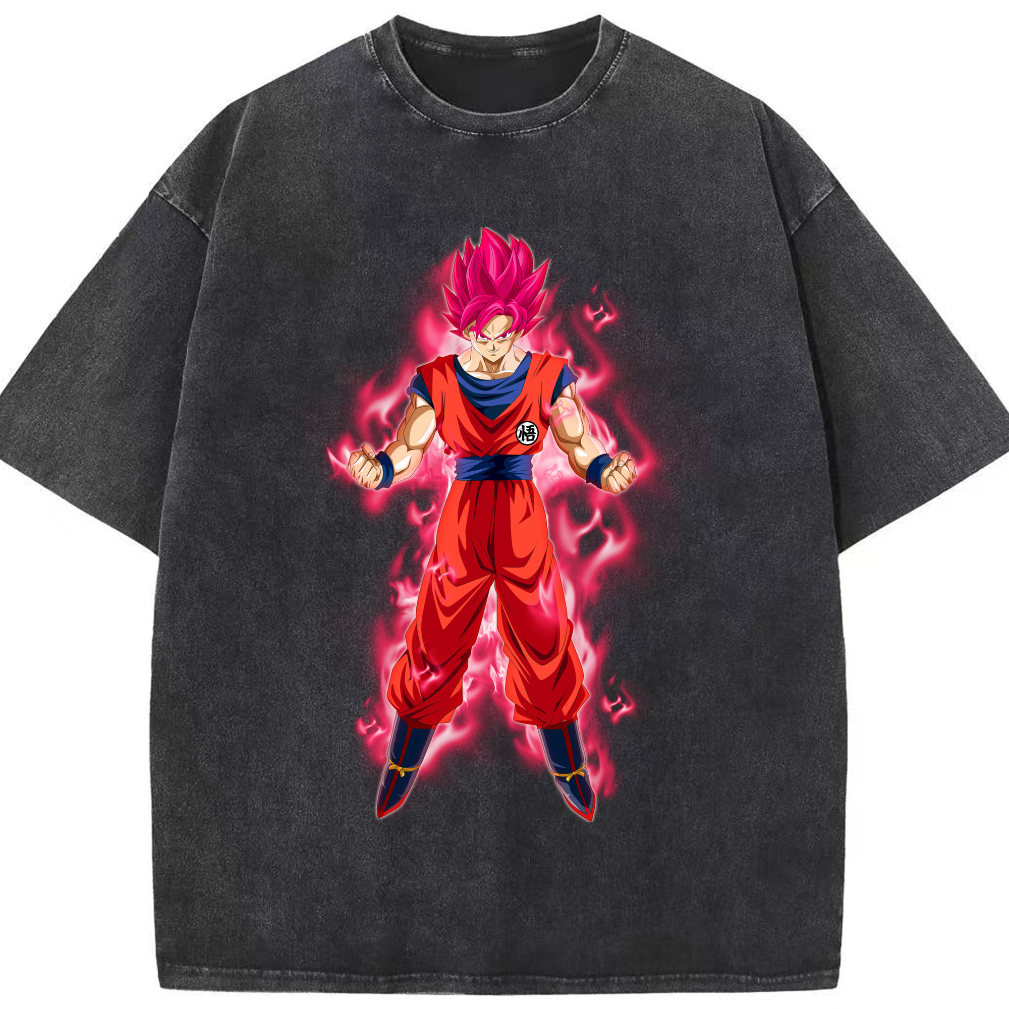 （画像用） ドラゴンボール 孫 悟飯（そんごはん）DRAGON BALL Son Gohan 綿100% ヴィンテージ風 半袖Tシャツ（フロントプリント）