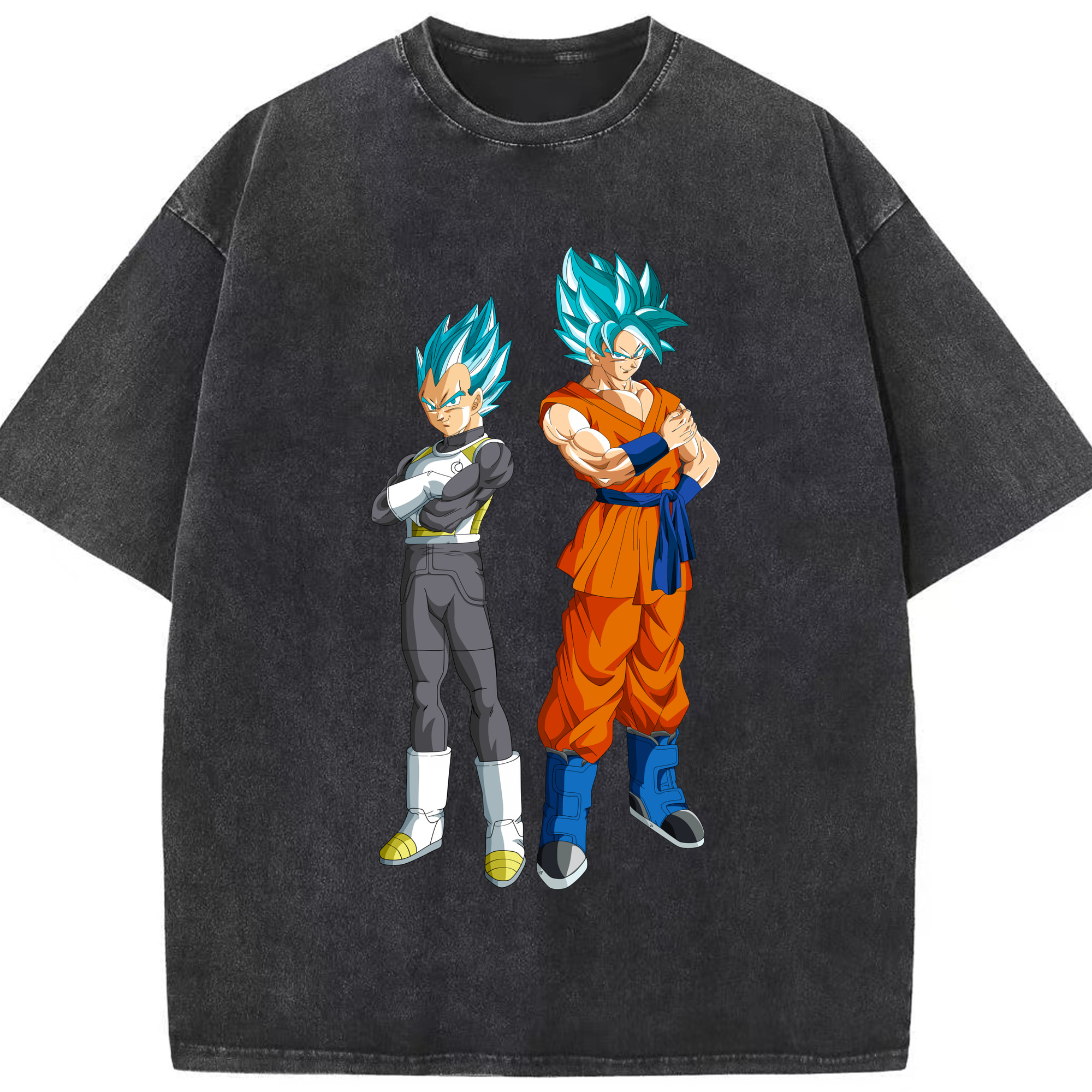 （画像用） ドラゴンボール DRAGON BALL 綿100% ヴィンテージ風 半袖Tシャツ（フロントプリント）