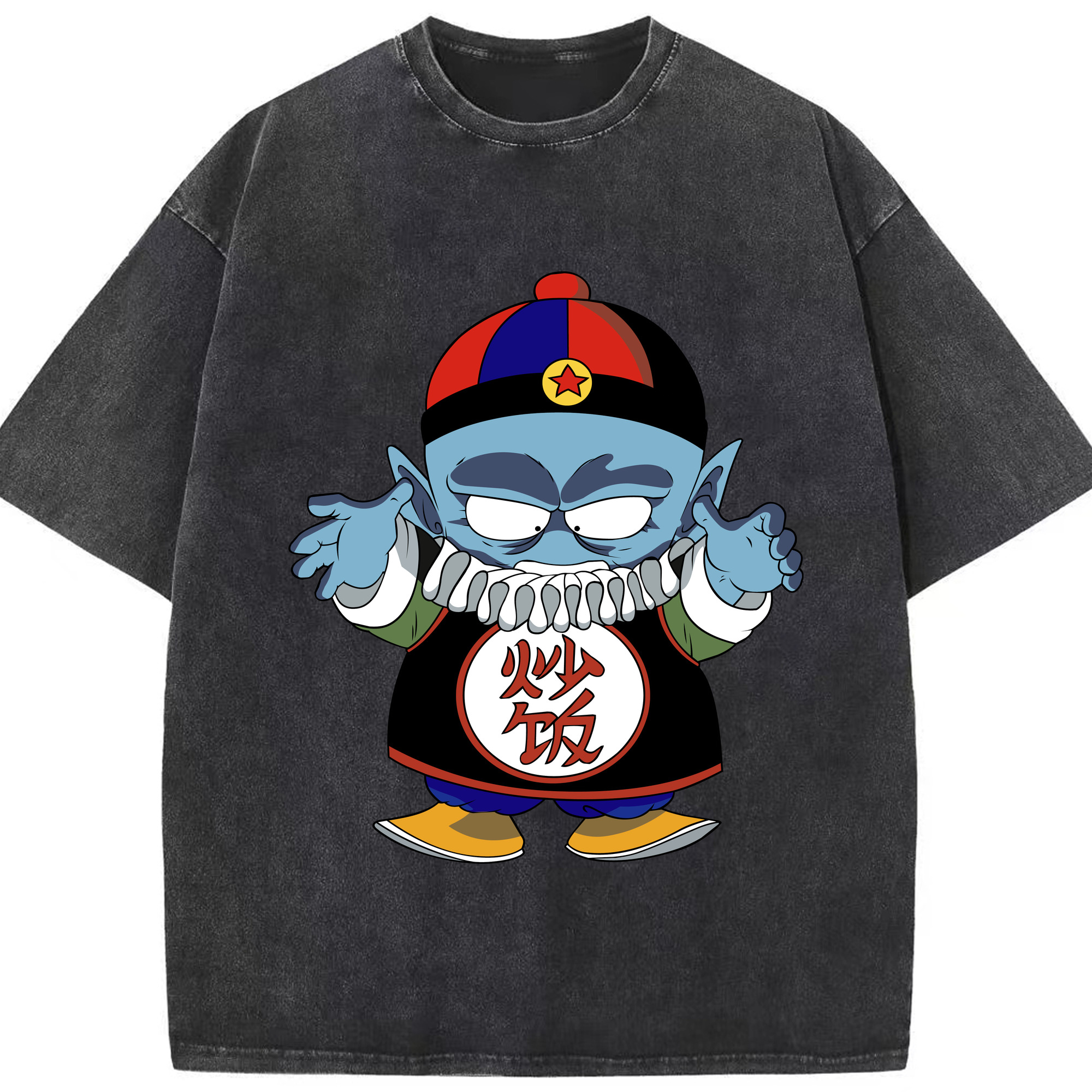 （画像用） ドラゴンボール DRAGON BALL 綿100% ヴィンテージ風 半袖Tシャツ（フロントプリント）