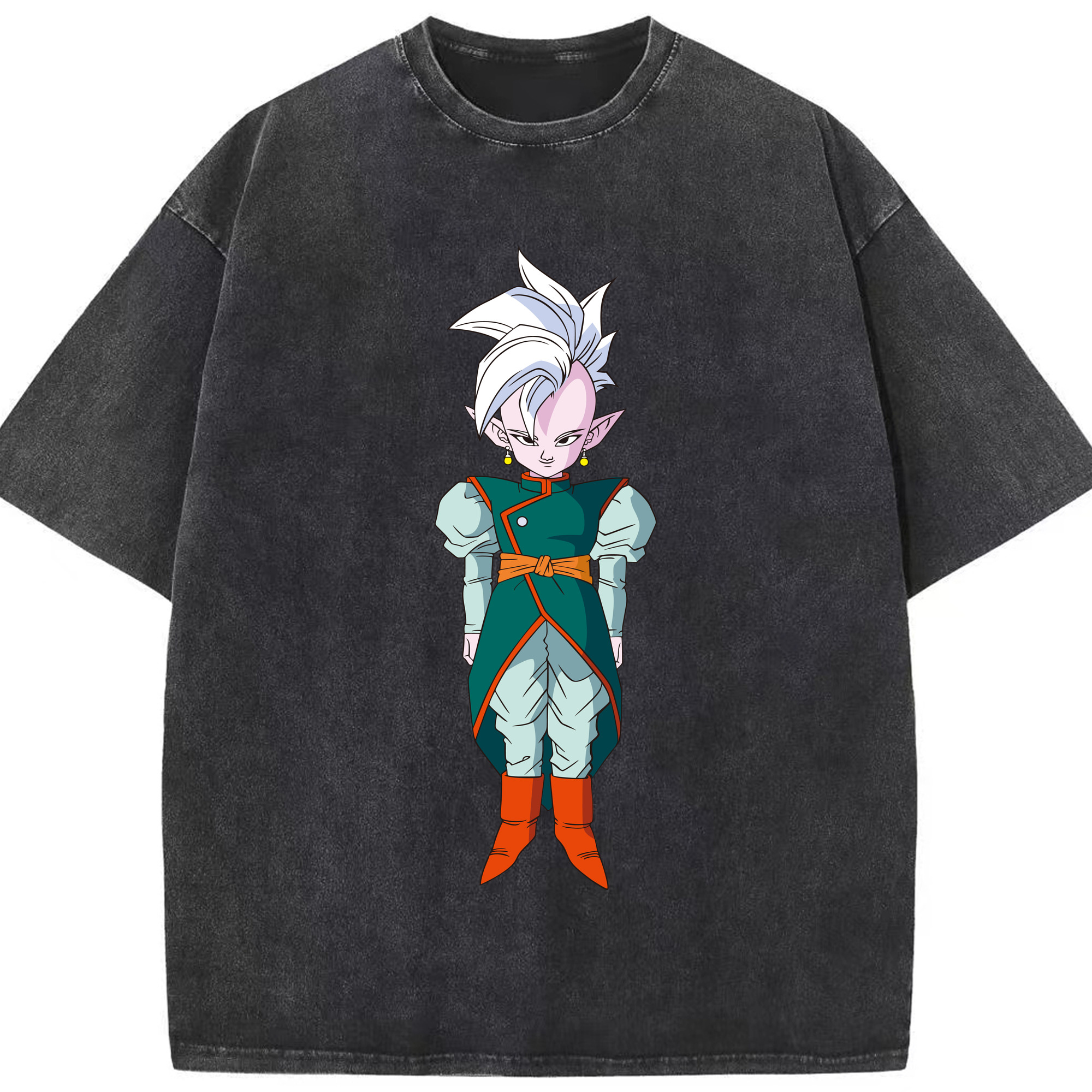 （画像用） ドラゴンボール DRAGON BALL 綿100% ヴィンテージ風 半袖Tシャツ（フロントプリント）