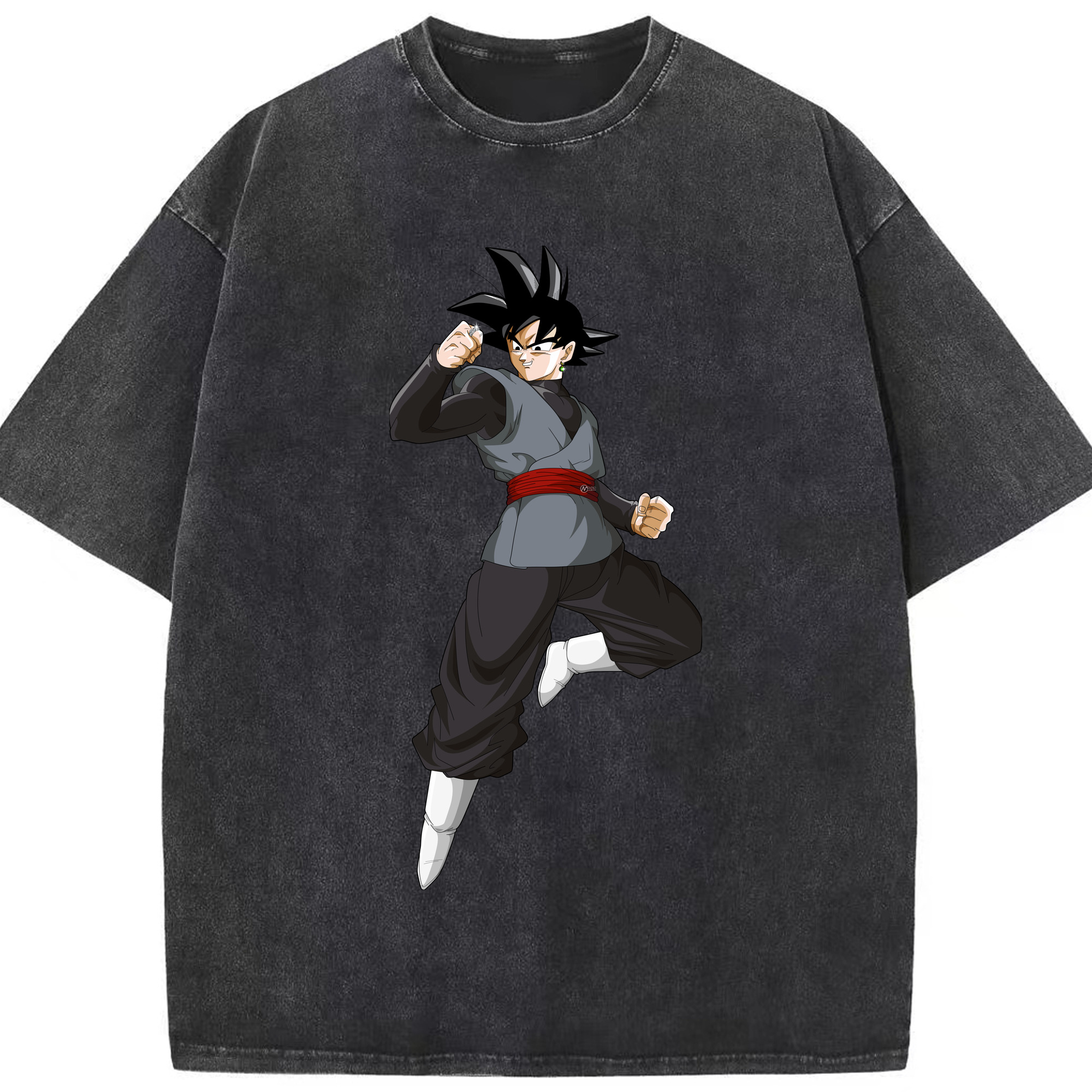 （画像用） ドラゴンボール ベジータ四世（Bejīta Yonsei）DRAGON BALL Vegeta IV 綿100% ヴィンテージ風 半袖Tシャツ（フロントプリント）