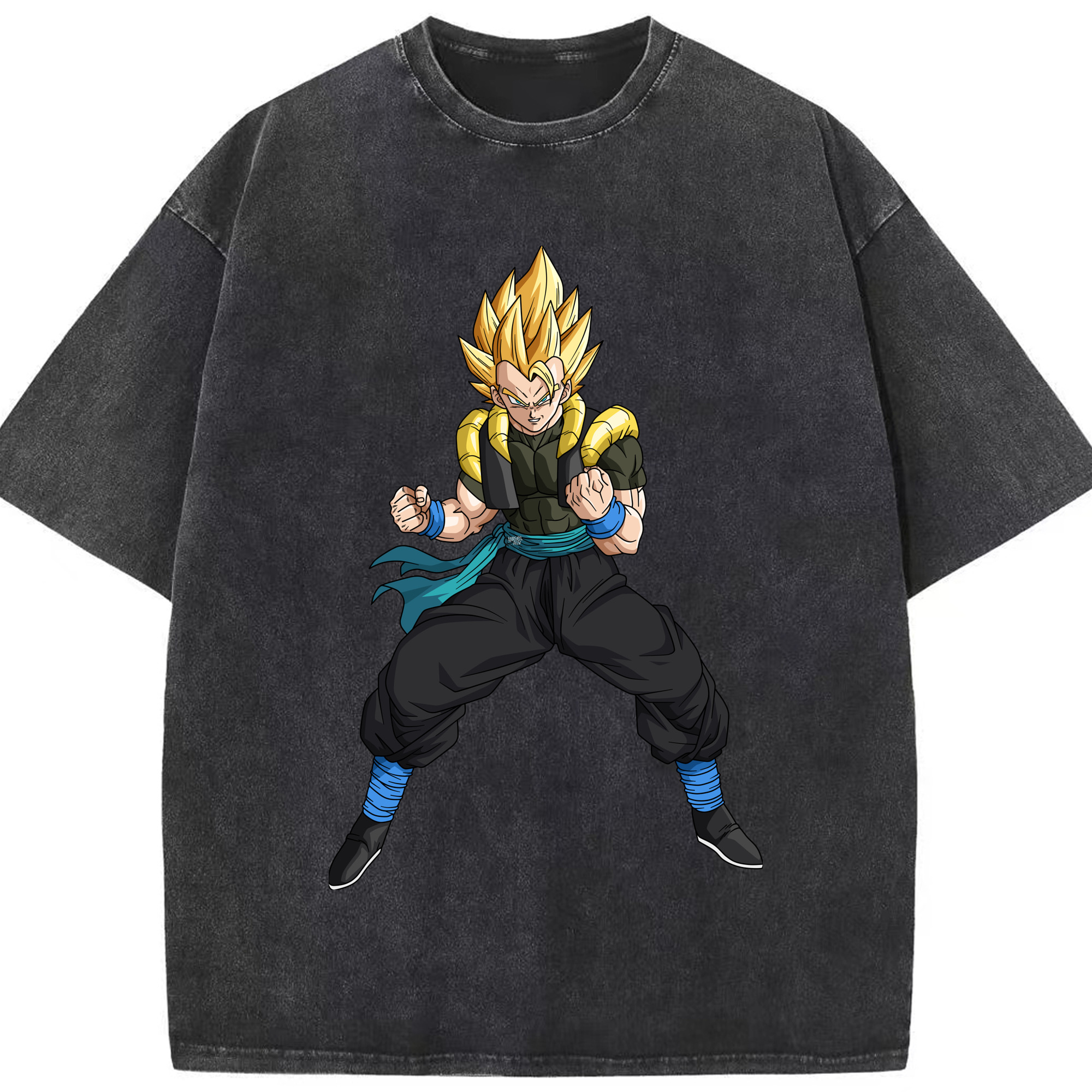 （画像用） ドラゴンボール ベジータ四世（Bejīta Yonsei）DRAGON BALL Vegeta IV 綿100% ヴィンテージ風 半袖Tシャツ（フロントプリント）