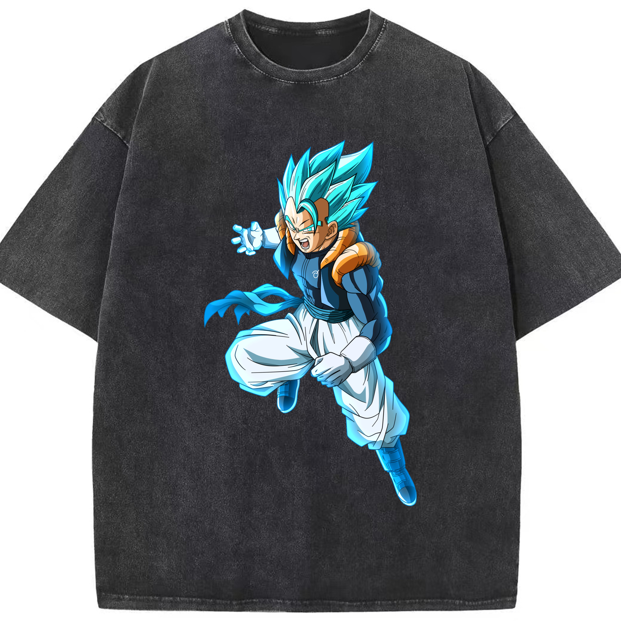 （画像用） ドラゴンボール ベジータ四世（Bejīta Yonsei）DRAGON BALL Vegeta IV 綿100% ヴィンテージ風 半袖Tシャツ（フロントプリント）