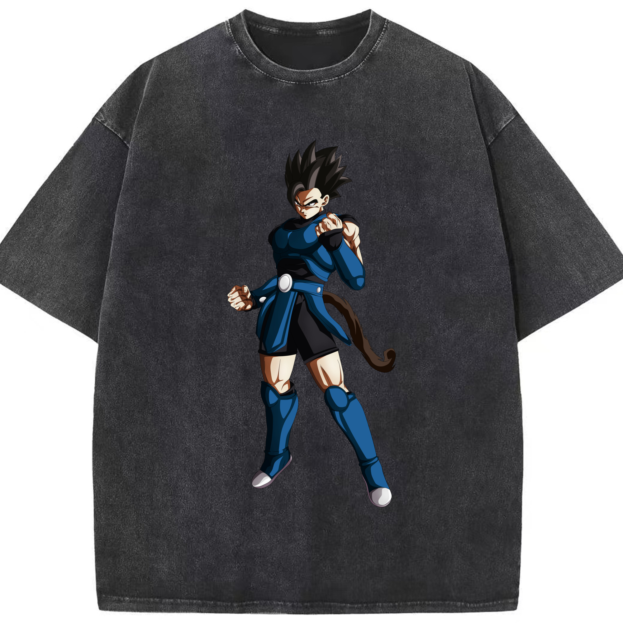 （画像用） ドラゴンボール 孫 悟飯（そんごはん）DRAGON BALL Son Gohan 綿100% ヴィンテージ風 半袖Tシャツ（フロントプリント）