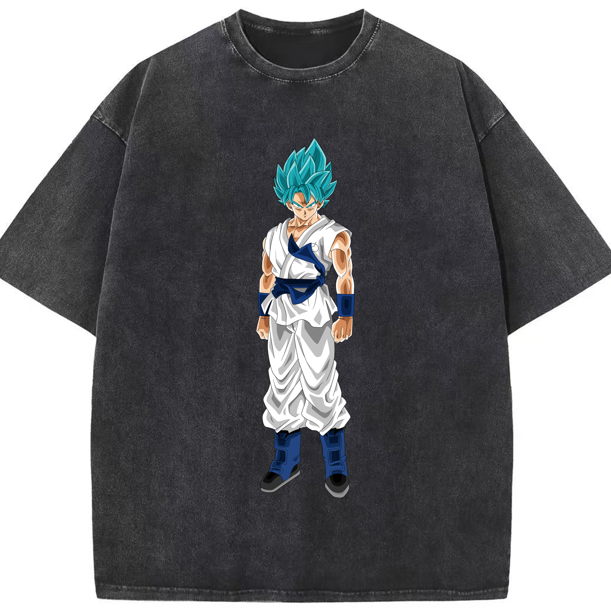 （画像用） ドラゴンボール 孫 悟飯（そんごはん）DRAGON BALL Son Gohan 綿100% ヴィンテージ風 半袖Tシャツ（フロントプリント）