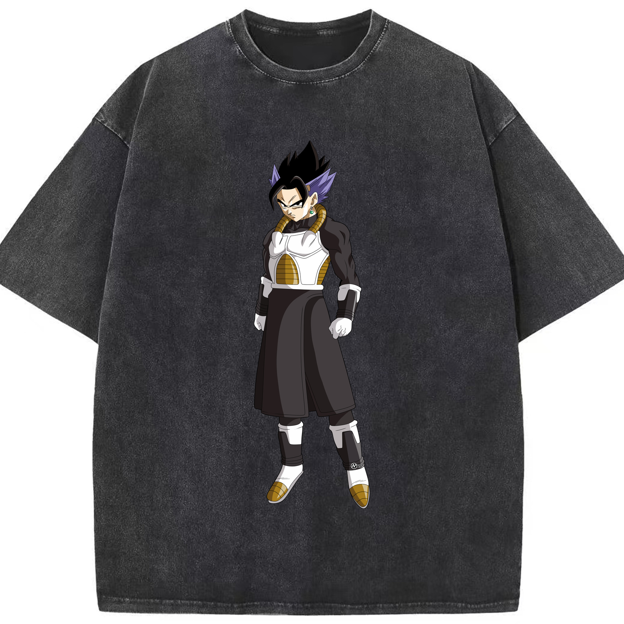 （画像用） ドラゴンボール ベジット DRAGON BALL Vegetto 綿100% ヴィンテージ風 半袖Tシャツ（フロントプリント）