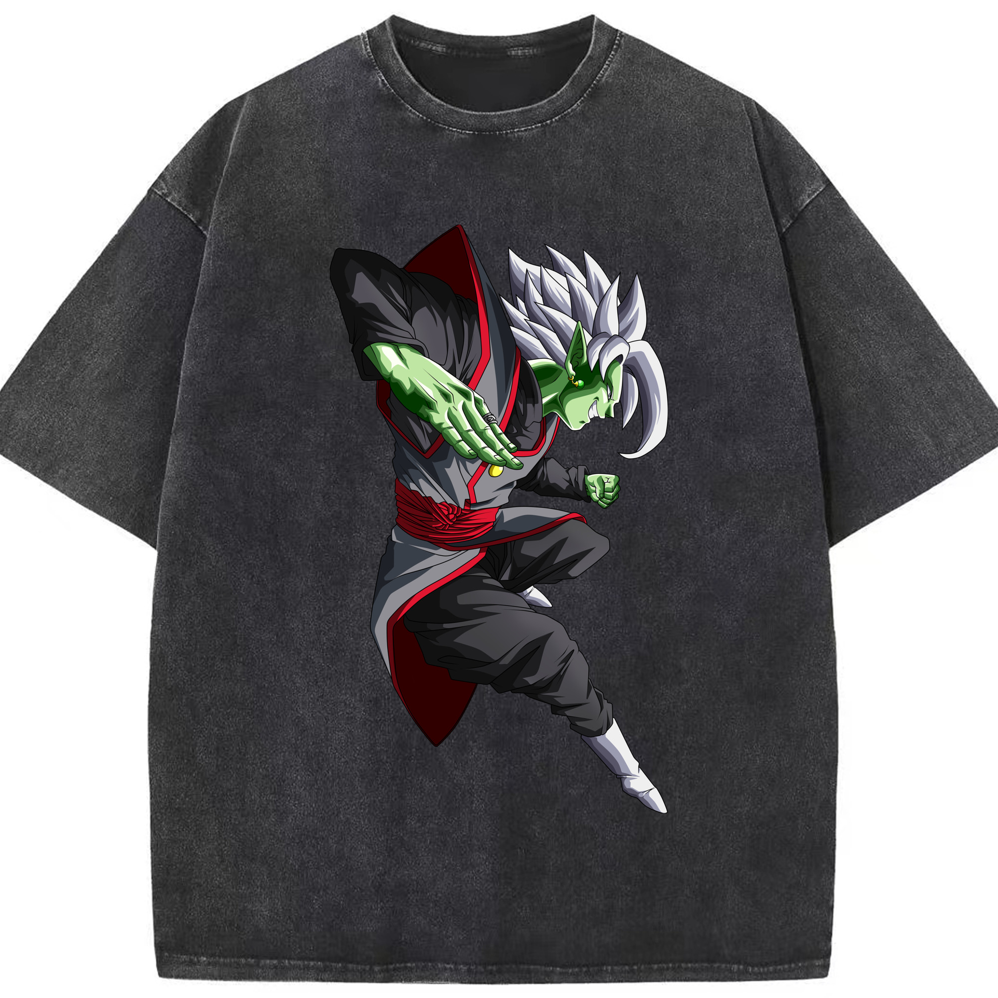 （画像用） ドラゴンボール ベジット DRAGON BALL Vegetto 綿100% ヴィンテージ風 半袖Tシャツ（フロントプリント）