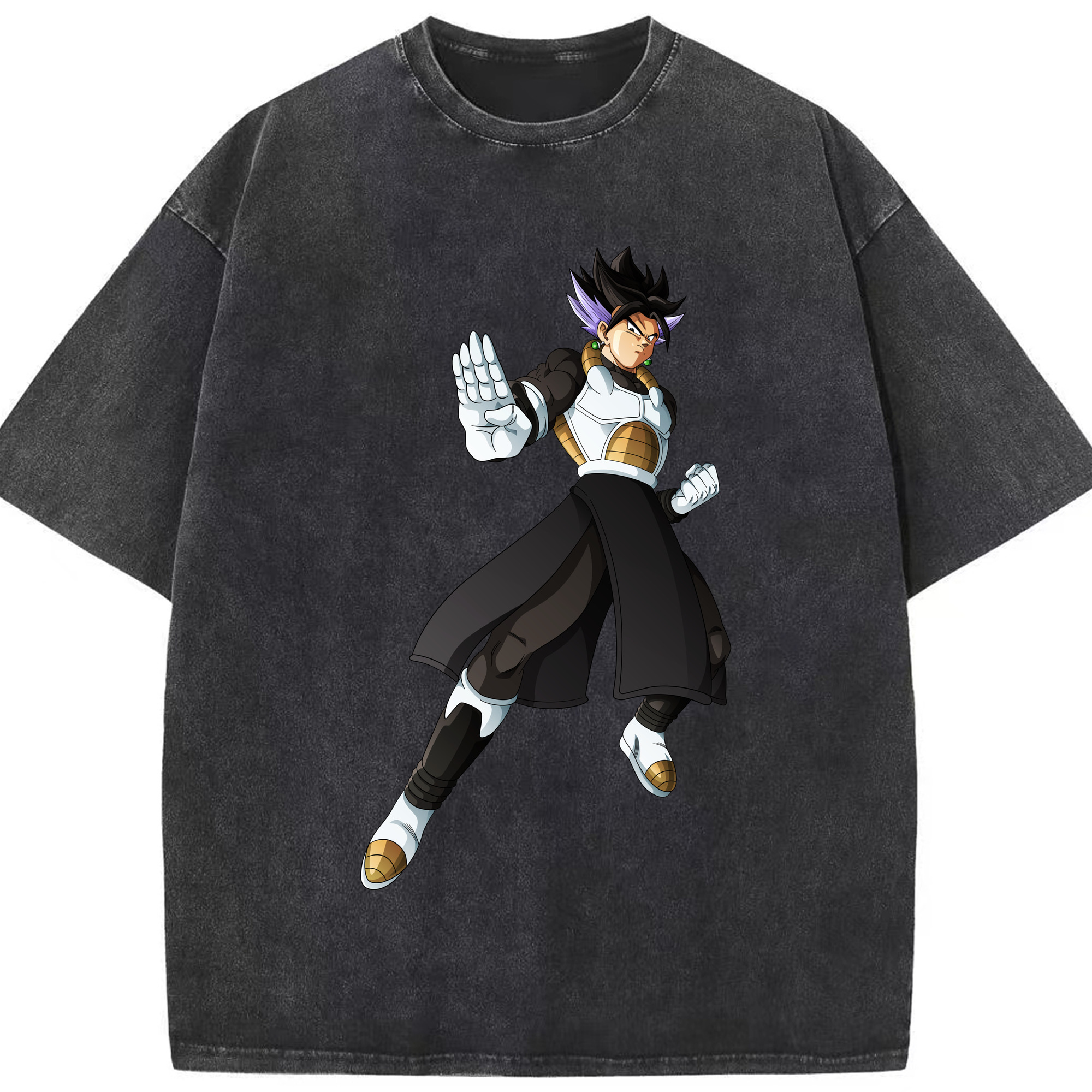 （画像用） ドラゴンボール ベジット DRAGON BALL Vegetto 綿100% ヴィンテージ風 半袖Tシャツ（フロントプリント）
