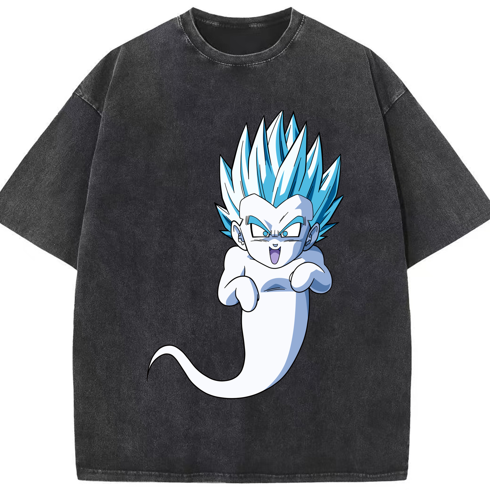 （画像用） ドラゴンボール ベジット DRAGON BALL Vegetto 綿100% ヴィンテージ風 半袖Tシャツ（フロントプリント）