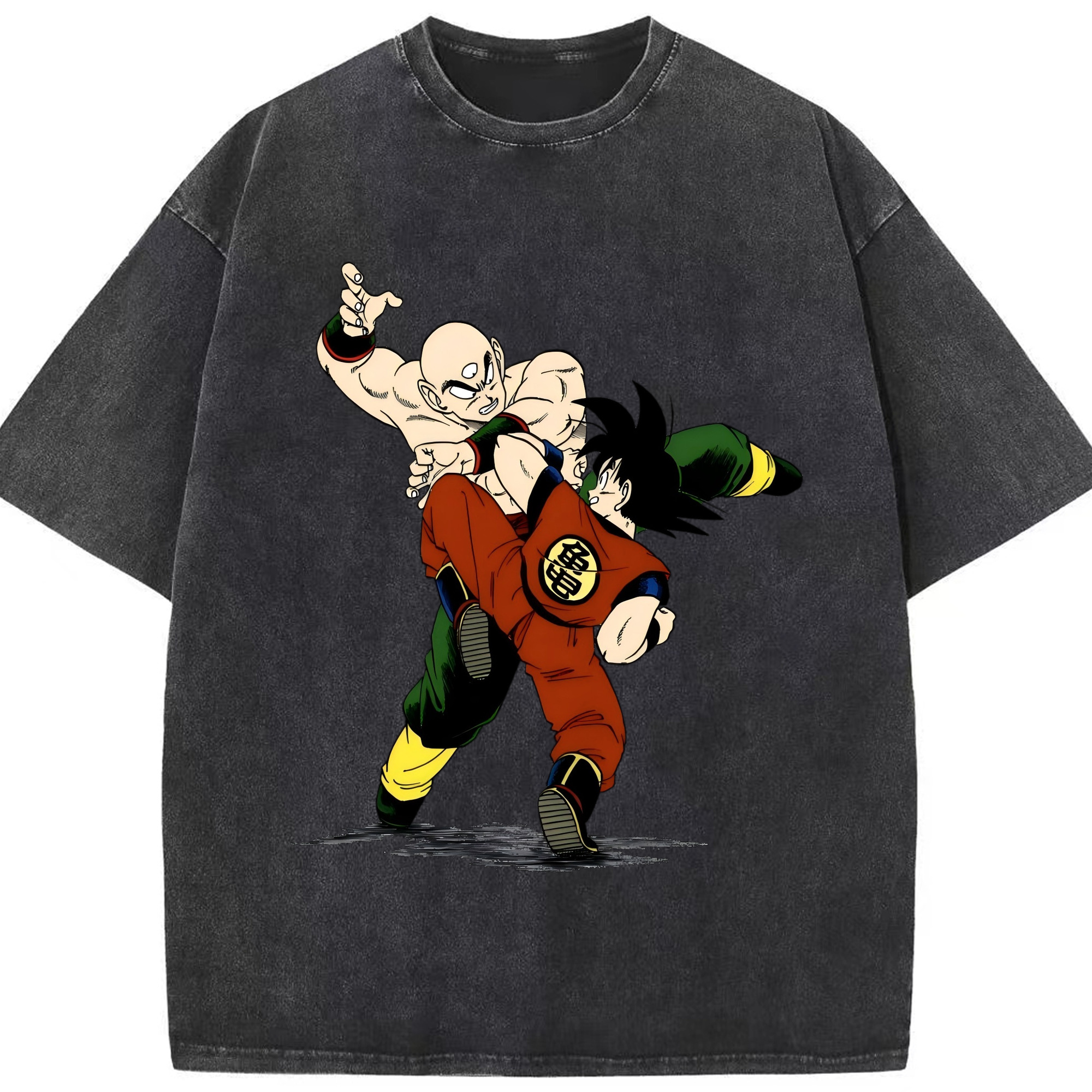 （画像用） ドラゴンボール DRAGON BALL 綿100% ヴィンテージ風 半袖Tシャツ（フロントプリント）