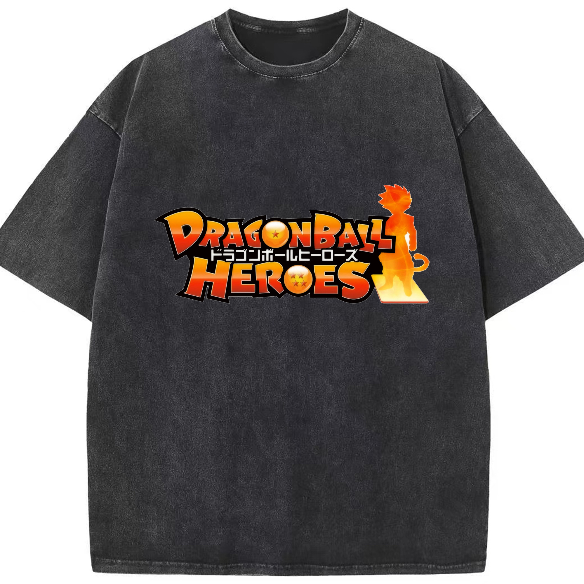 （画像用） ドラゴンボール DRAGON BALL 綿100% ヴィンテージ風 半袖Tシャツ（フロントプリント）