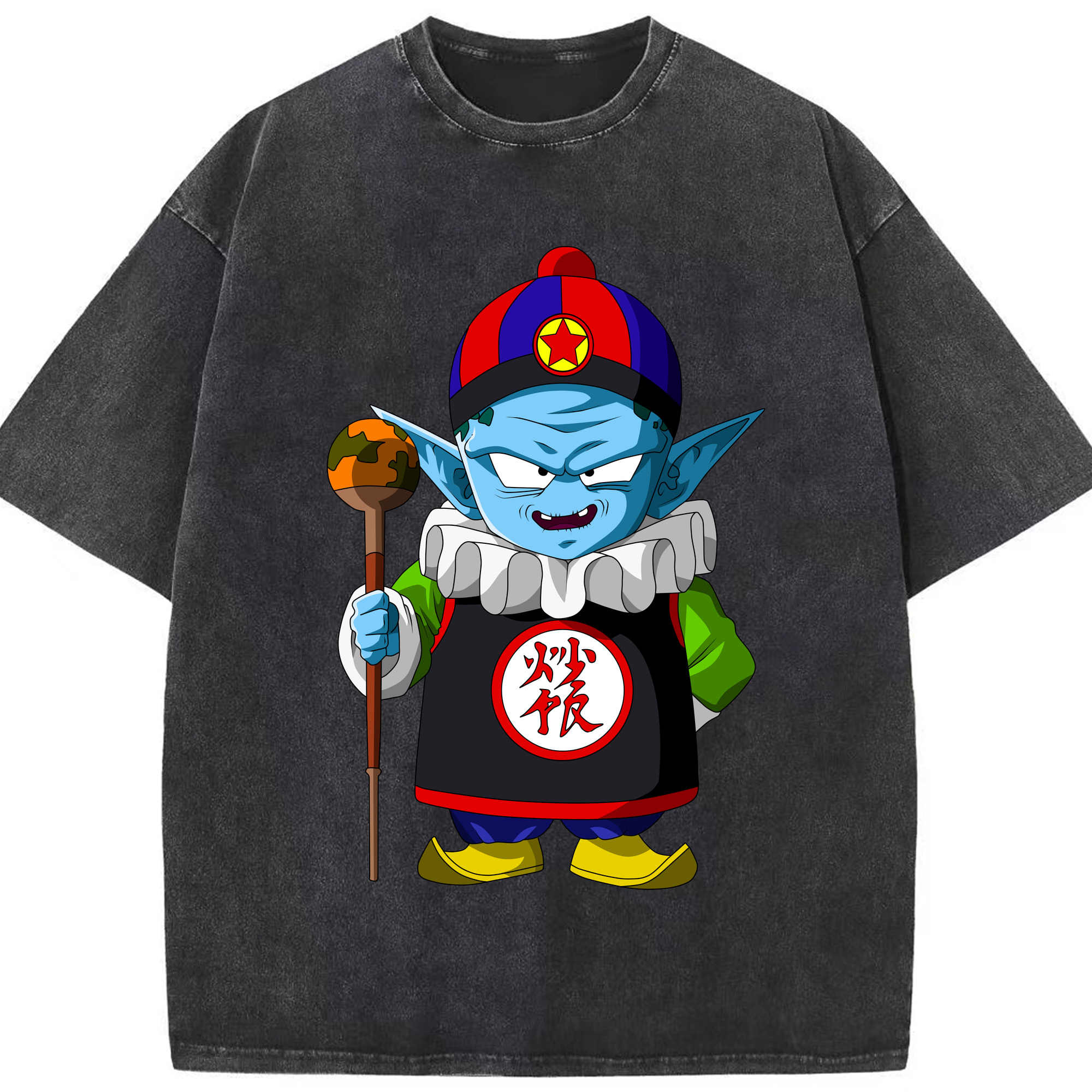 （画像用） ドラゴンボール DRAGON BALL 綿100% ヴィンテージ風 半袖Tシャツ（フロントプリント）