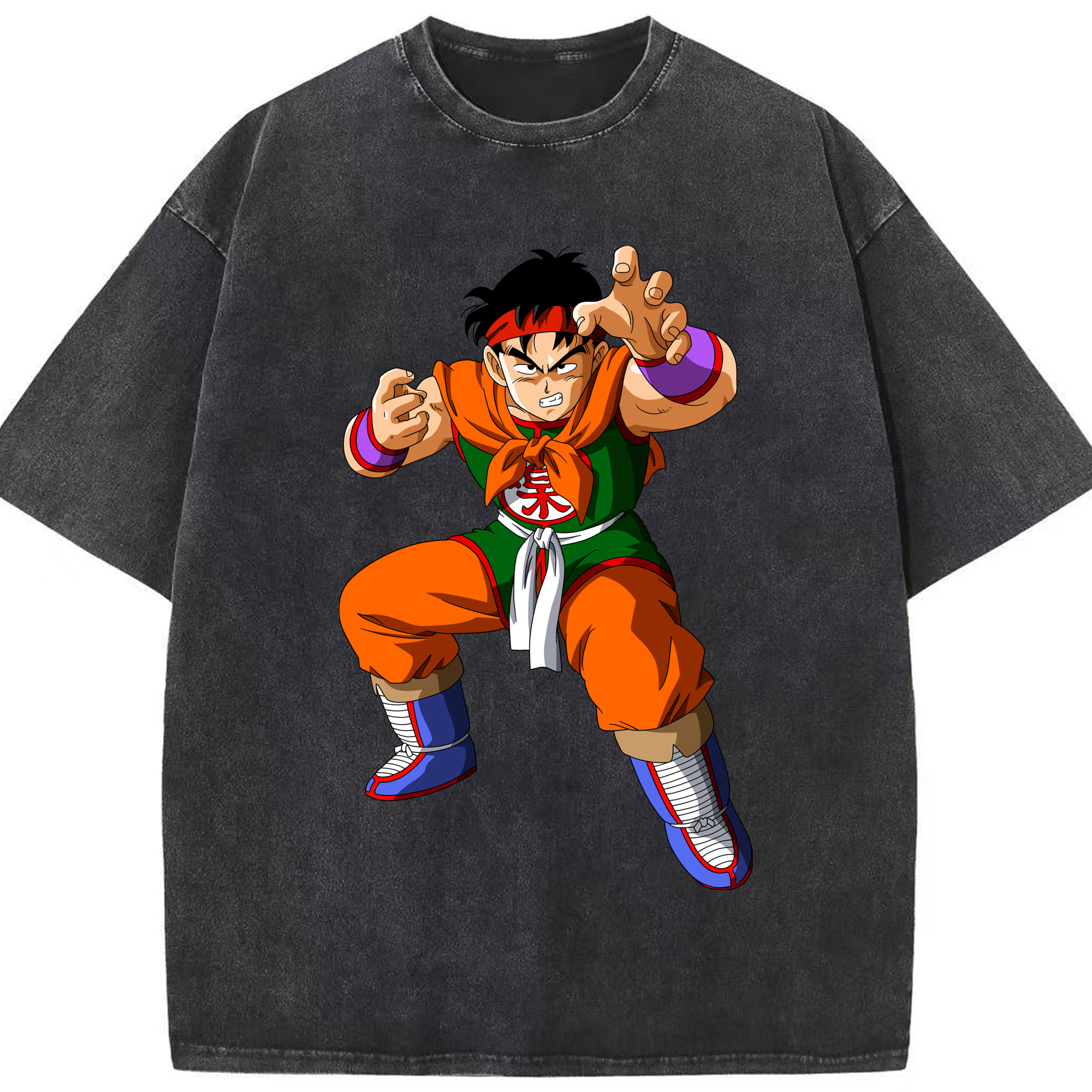 （画像用） ドラゴンボール DRAGON BALL 綿100% ヴィンテージ風 半袖Tシャツ（フロントプリント）