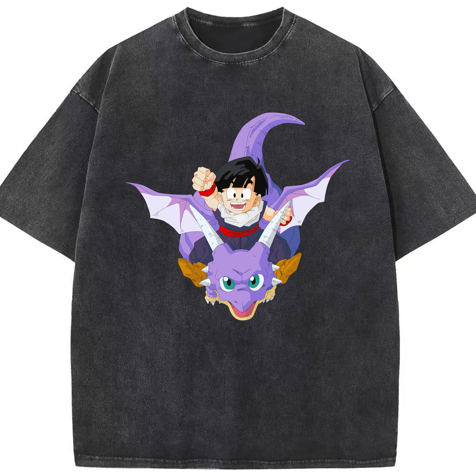 （画像用） ドラゴンボール DRAGON BALL 綿100% ヴィンテージ風 半袖Tシャツ（フロントプリント）