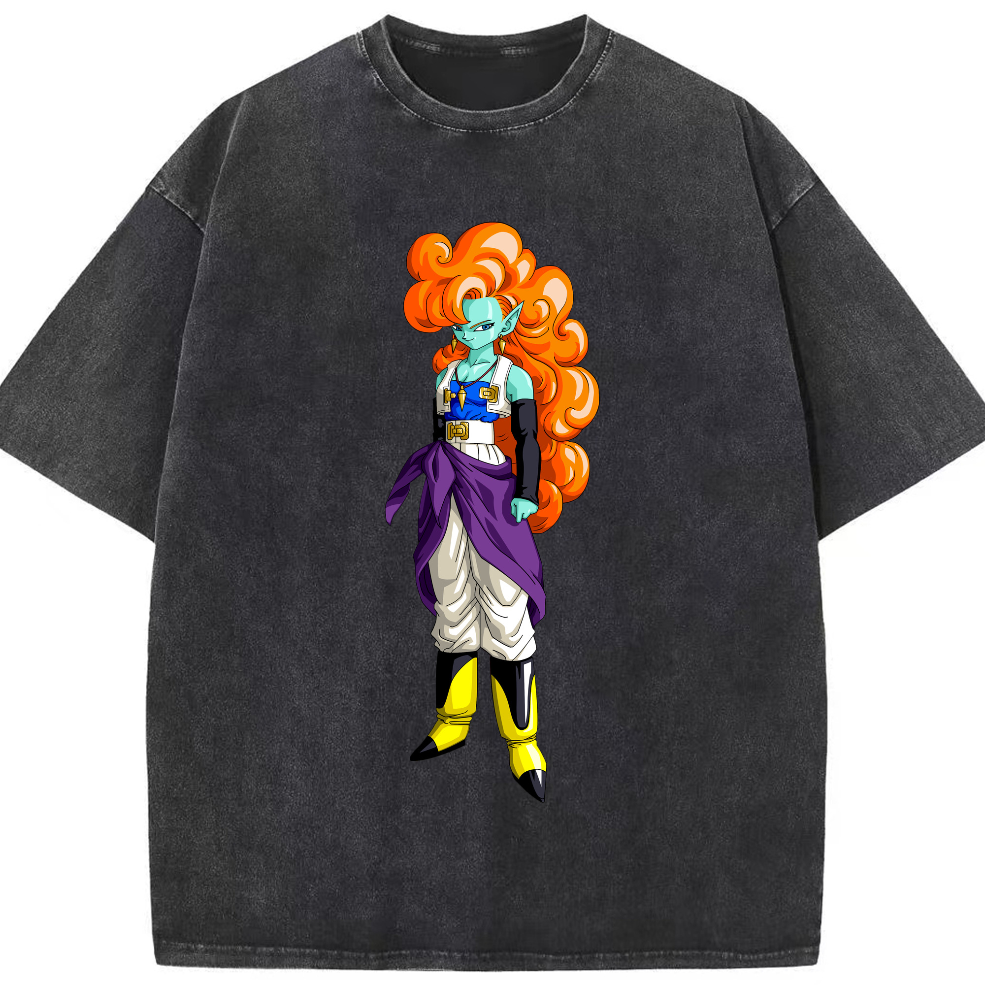 （画像用） ドラゴンボール DRAGON BALL 綿100% ヴィンテージ風 半袖Tシャツ（フロントプリント）